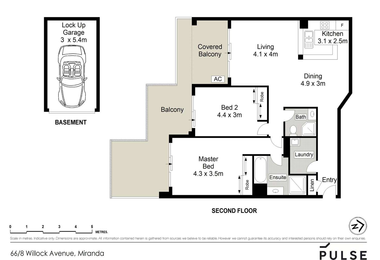 Floorplan of Homely apartment listing, 66/8-12 Willock Avenue, Miranda NSW 2228