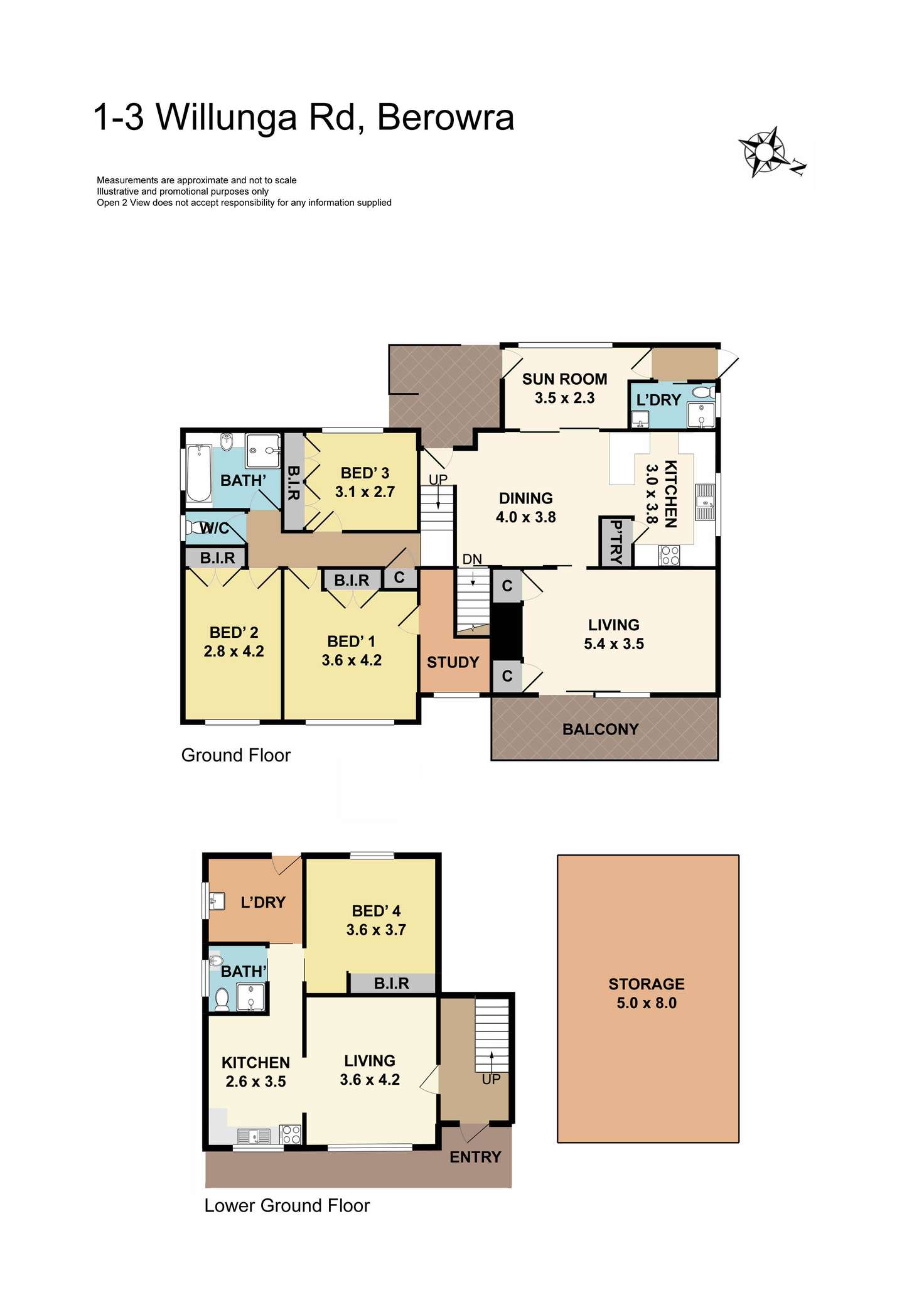 Floorplan of Homely house listing, 1 Willunga Road, Berowra NSW 2081