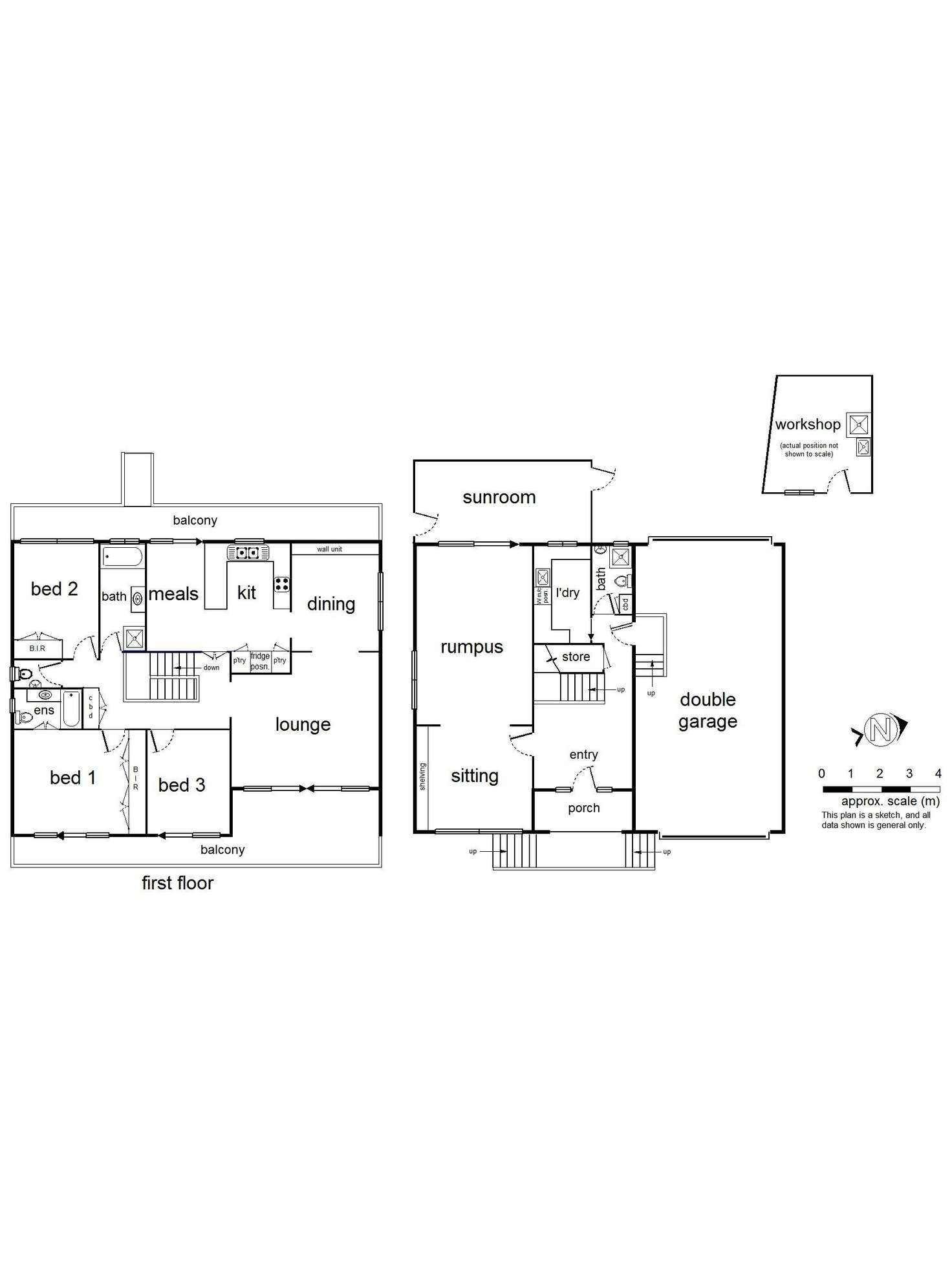 Floorplan of Homely house listing, 53 Neuparth Road, Croydon North VIC 3136