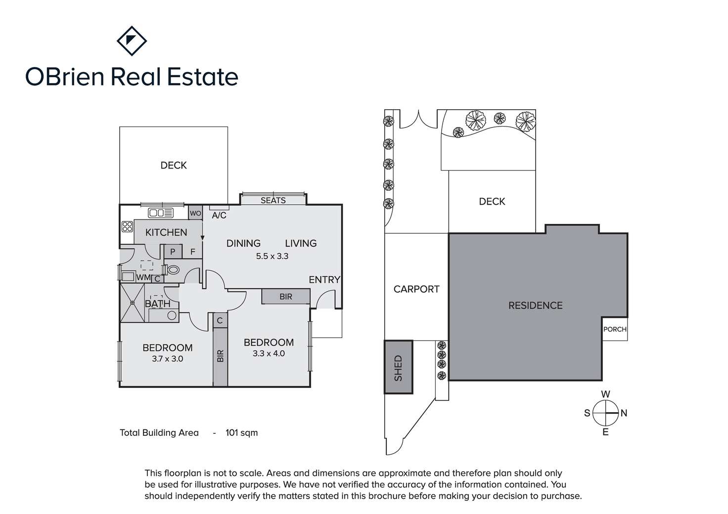 Floorplan of Homely unit listing, 1/12 Riviera Street, Mentone VIC 3194