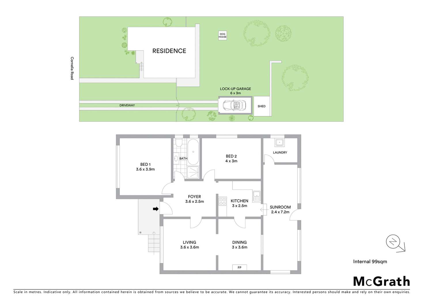 Floorplan of Homely house listing, 125 Cornelia Road, Toongabbie NSW 2146