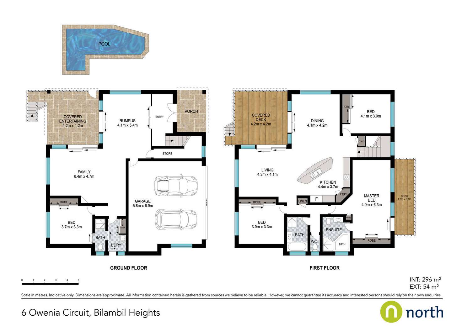 Floorplan of Homely house listing, 6 Owenia Circuit, Bilambil Heights NSW 2486