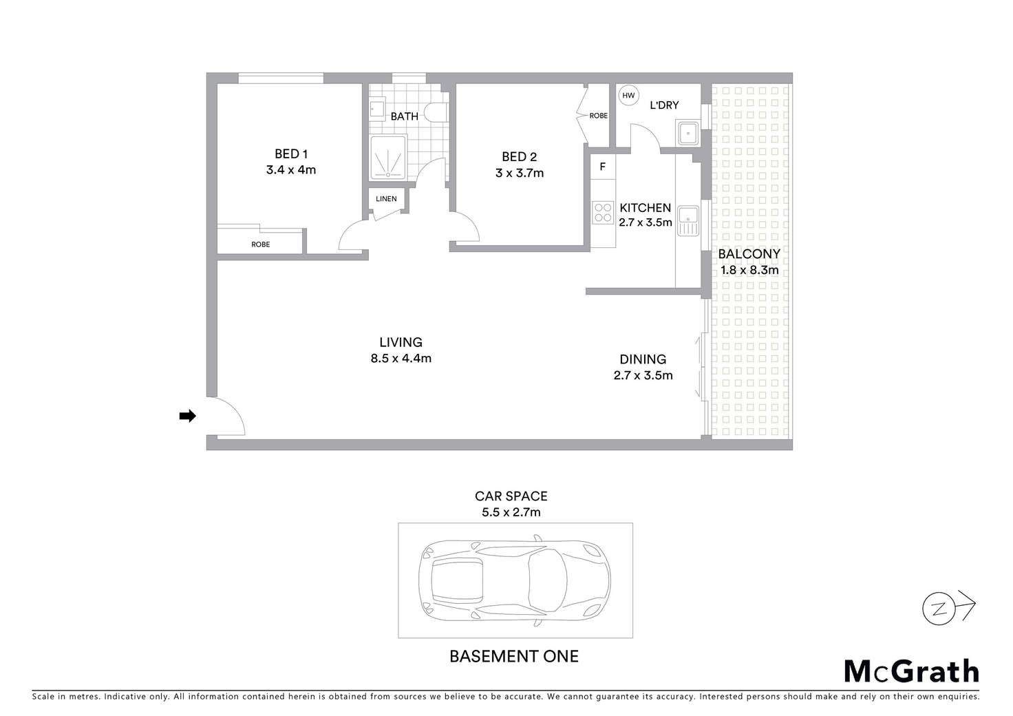Floorplan of Homely unit listing, 16/513 Chapel Road, Bankstown NSW 2200