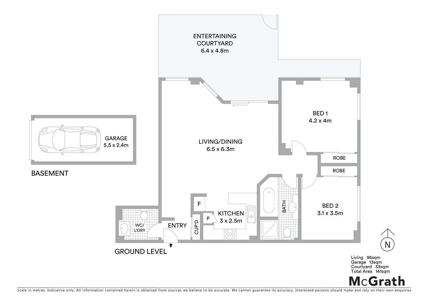 Floorplan of Homely unit listing, 107/91A Bridge Road, Westmead NSW 2145