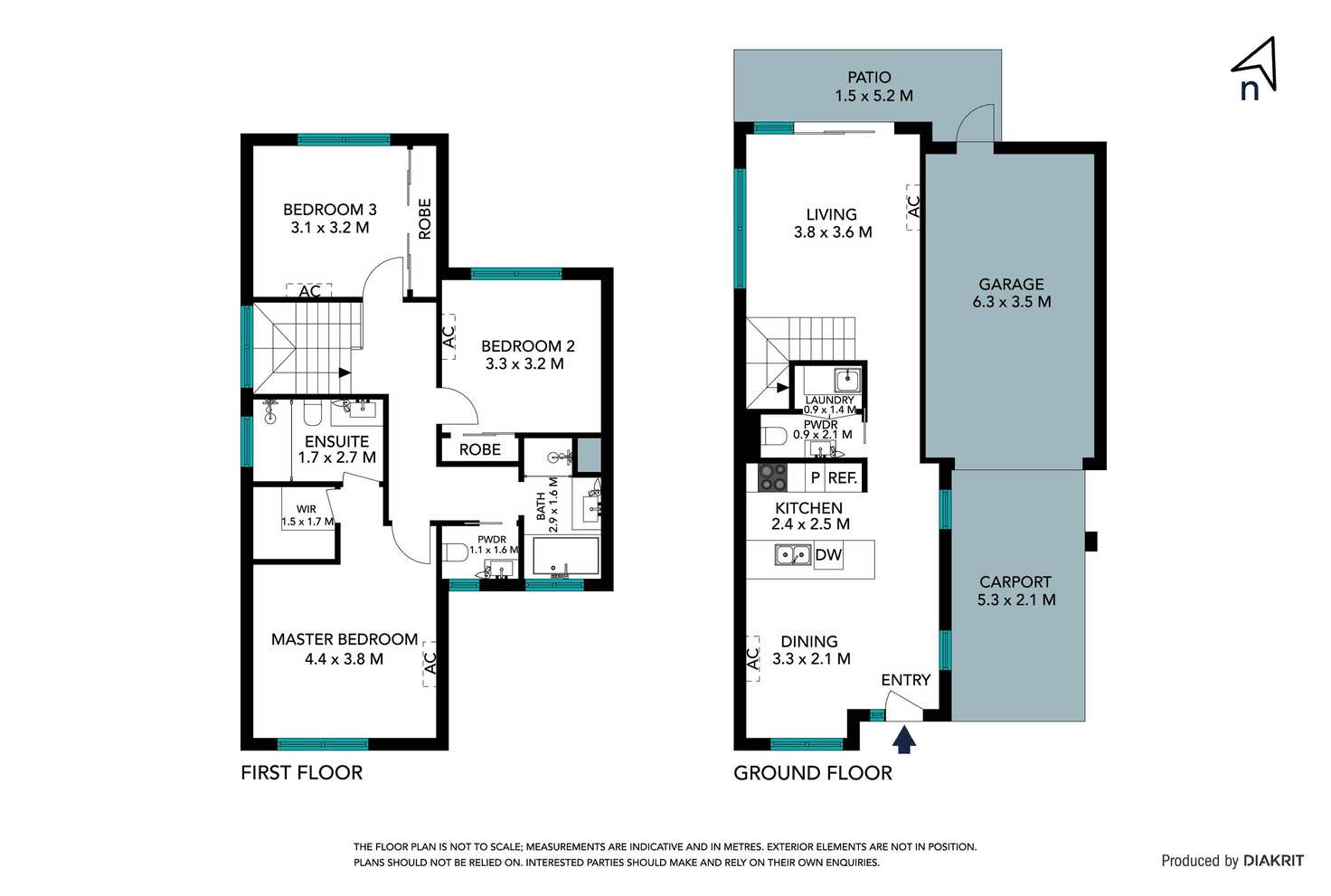 Floorplan of Homely townhouse listing, 11/10 Crevelli Street, Reservoir VIC 3073
