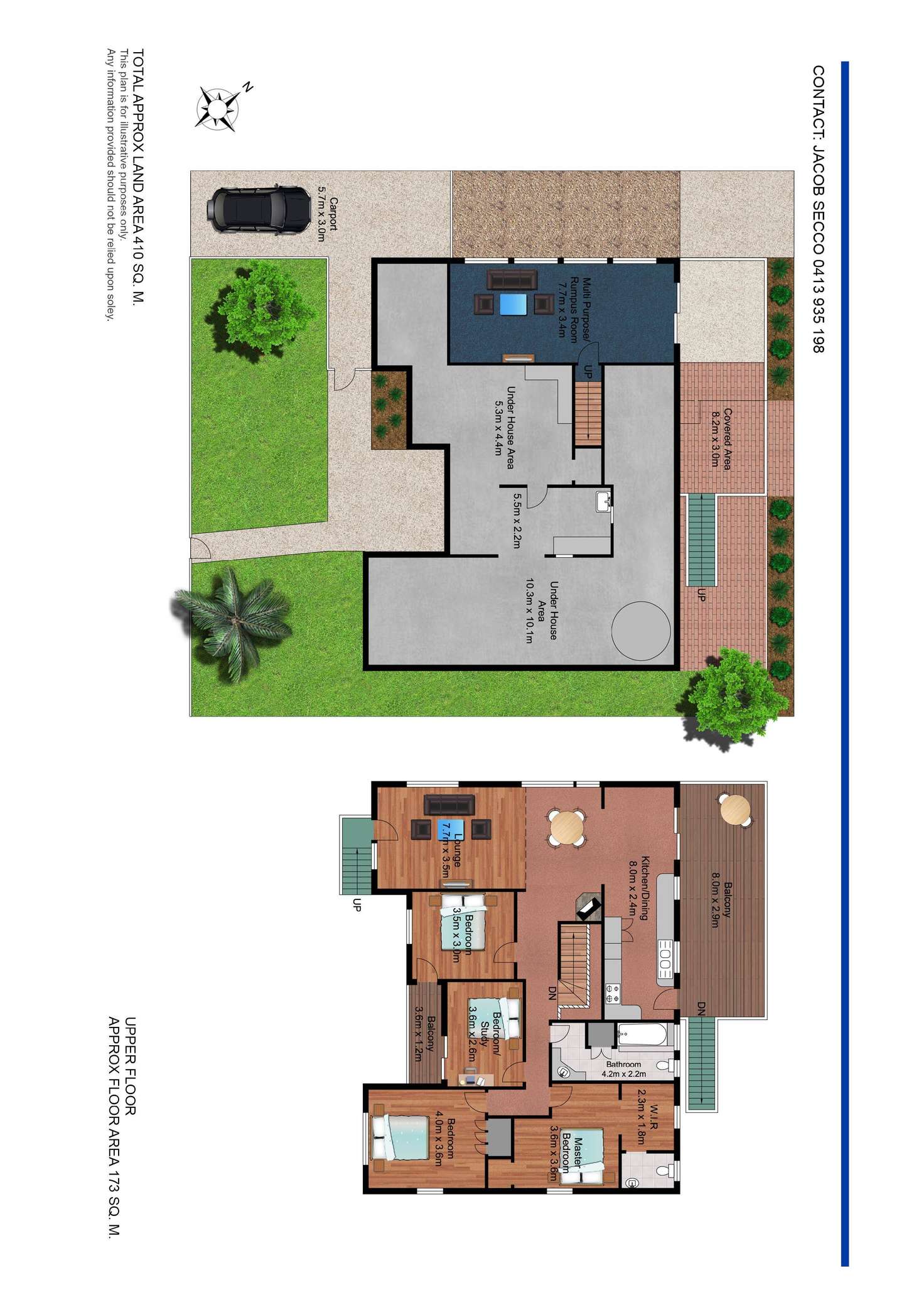 Floorplan of Homely house listing, 55 Parkview Avenue, Wynnum QLD 4178