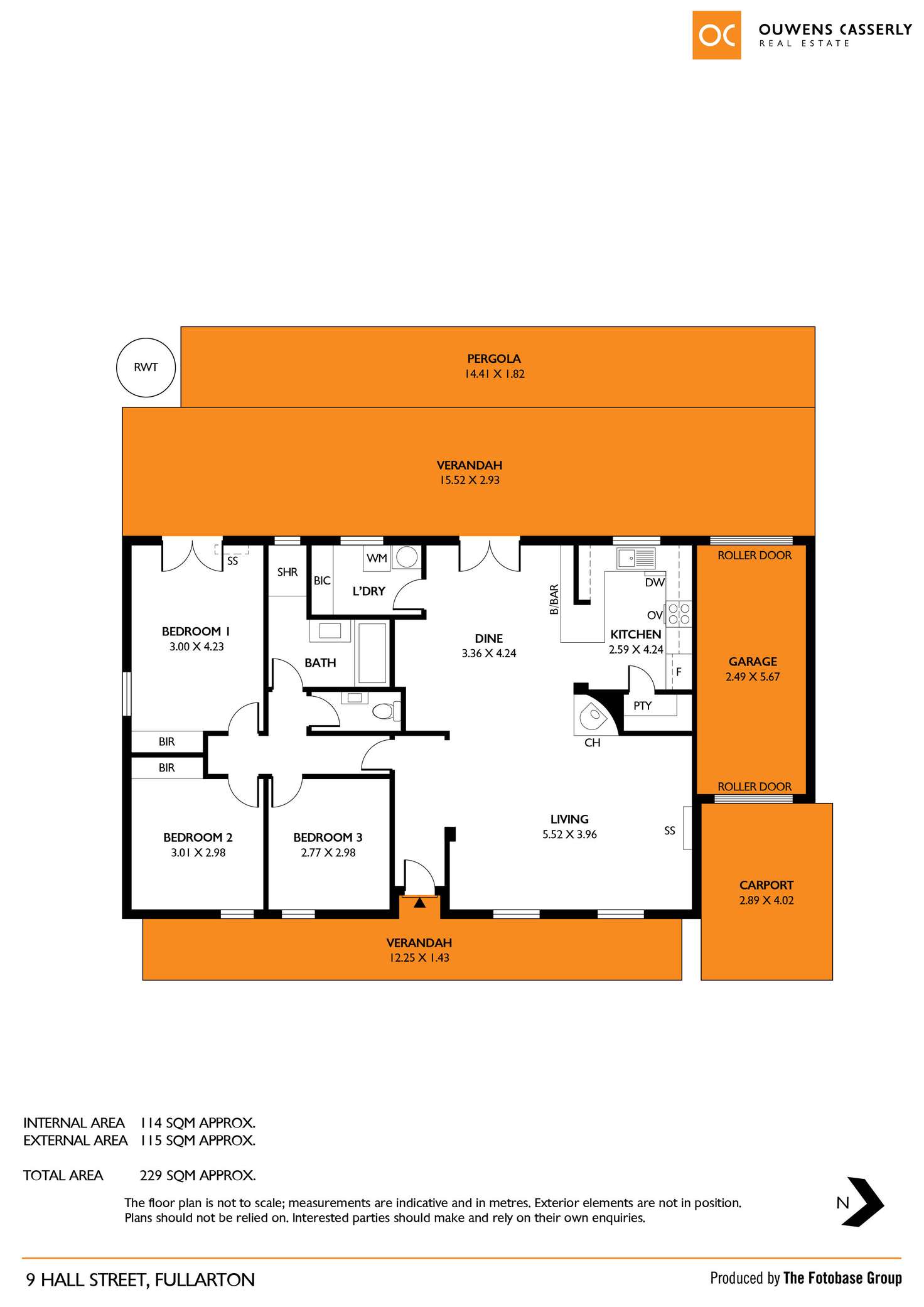 Floorplan of Homely house listing, 9 Hall Street, Fullarton SA 5063