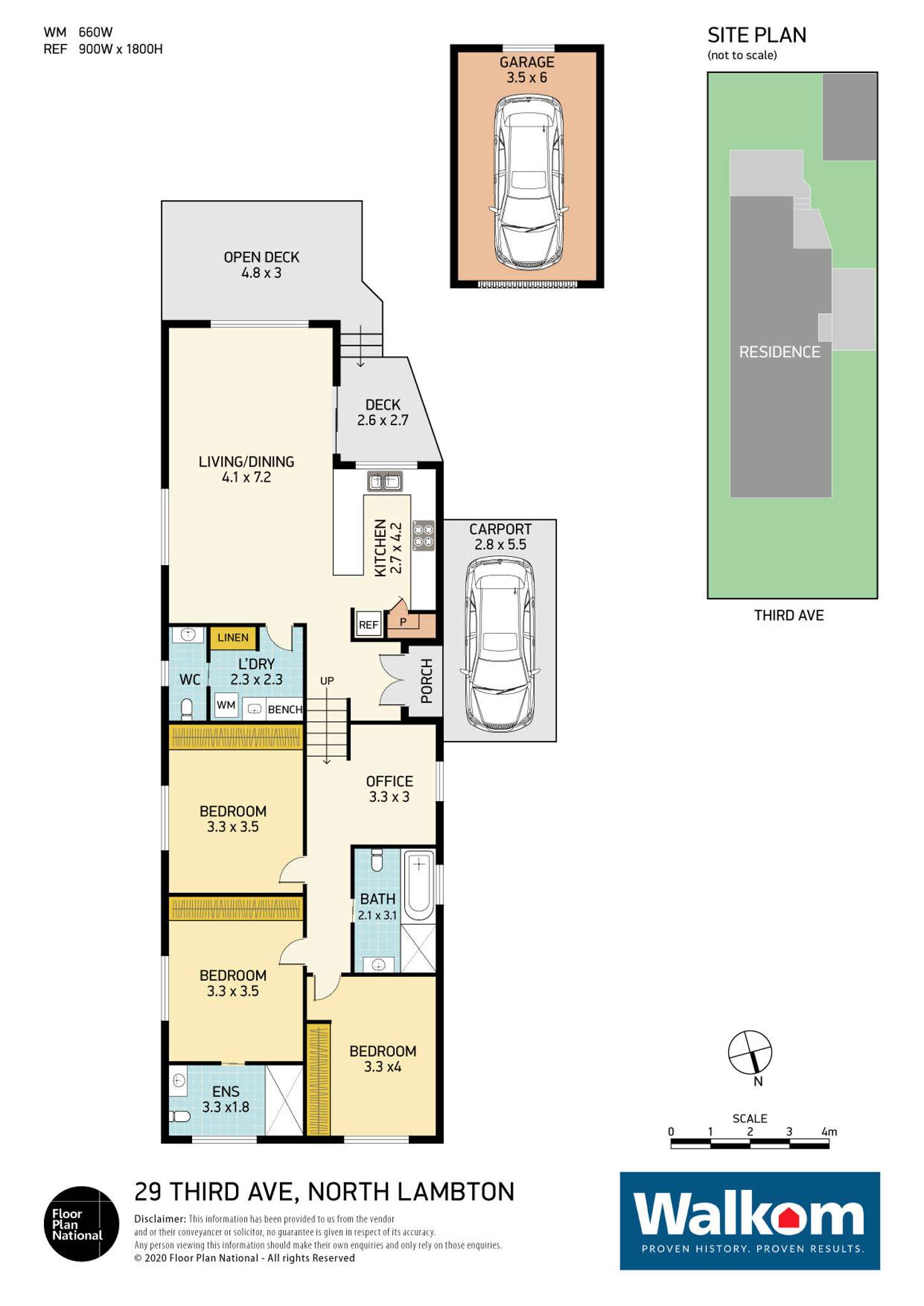 Floorplan of Homely house listing, 29 Third Avenue, North Lambton NSW 2299