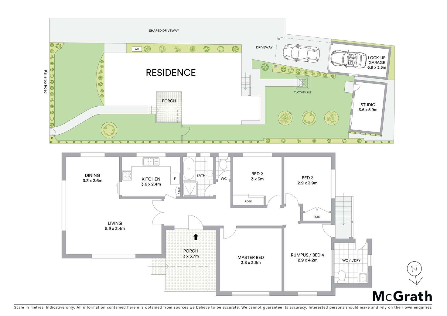 Floorplan of Homely house listing, 15 Kallaroo Road, Riverview NSW 2066