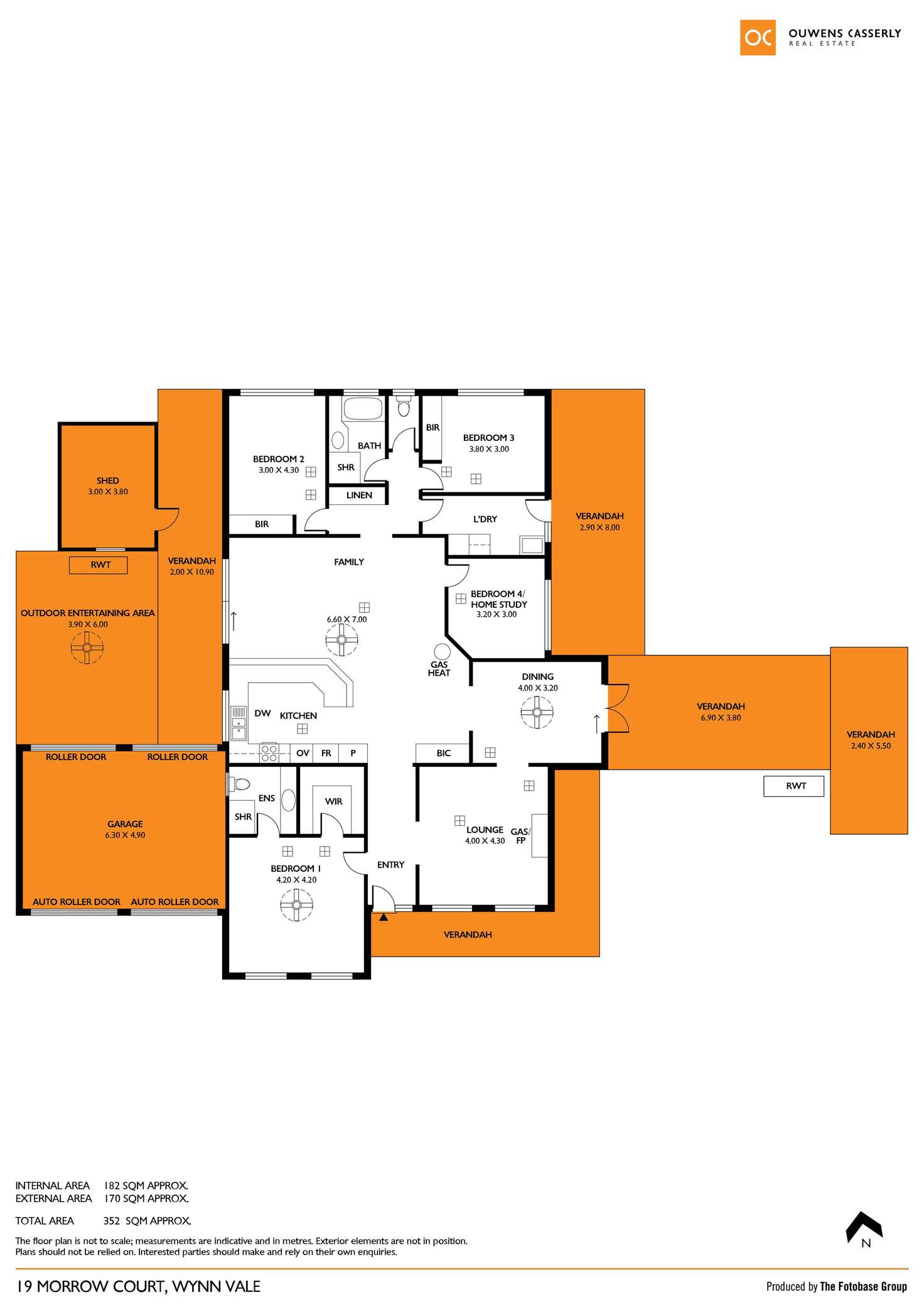 Floorplan of Homely house listing, 19 Morrow Court, Wynn Vale SA 5127