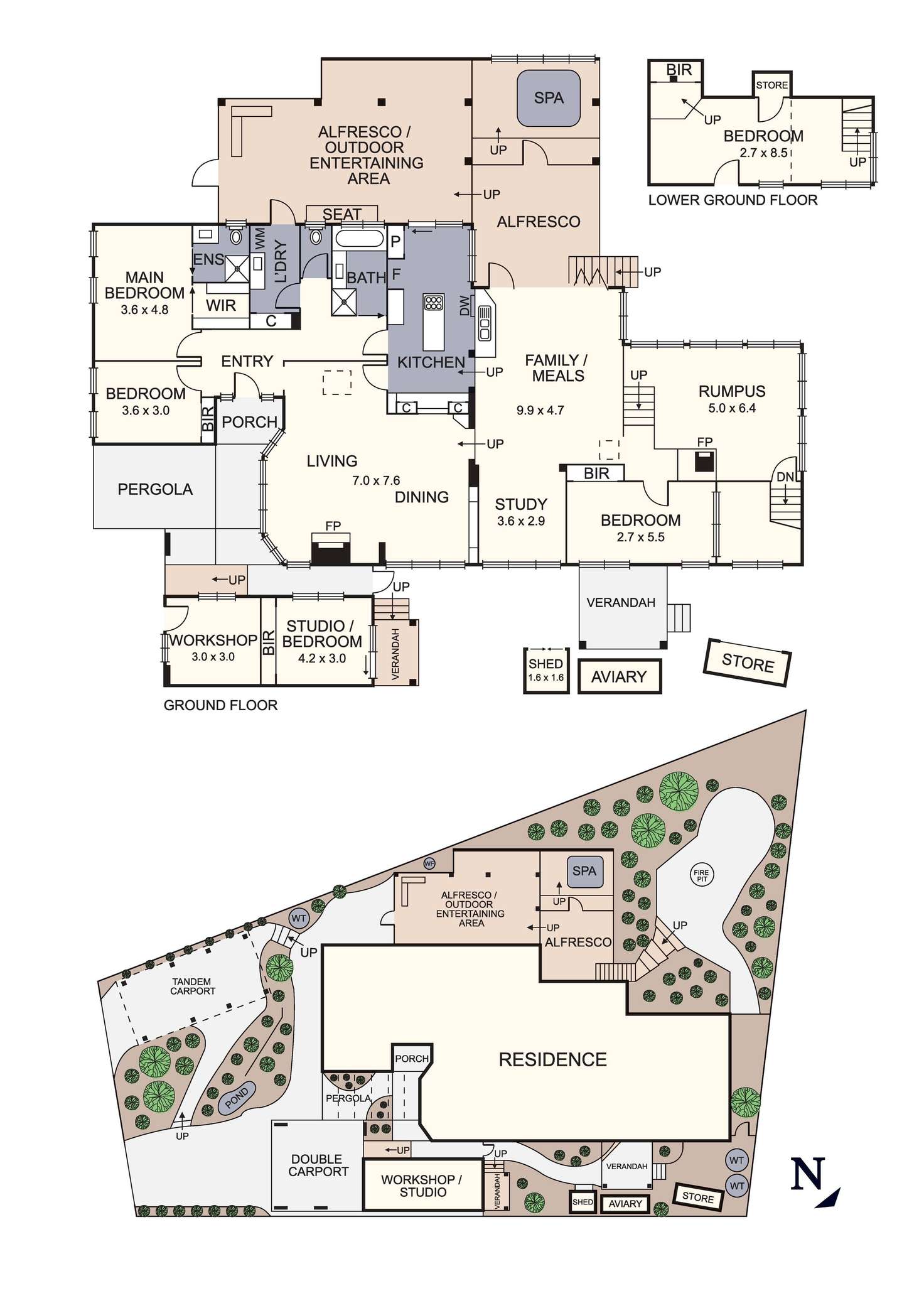 Floorplan of Homely house listing, 34 Fyffe Street, Diamond Creek VIC 3089