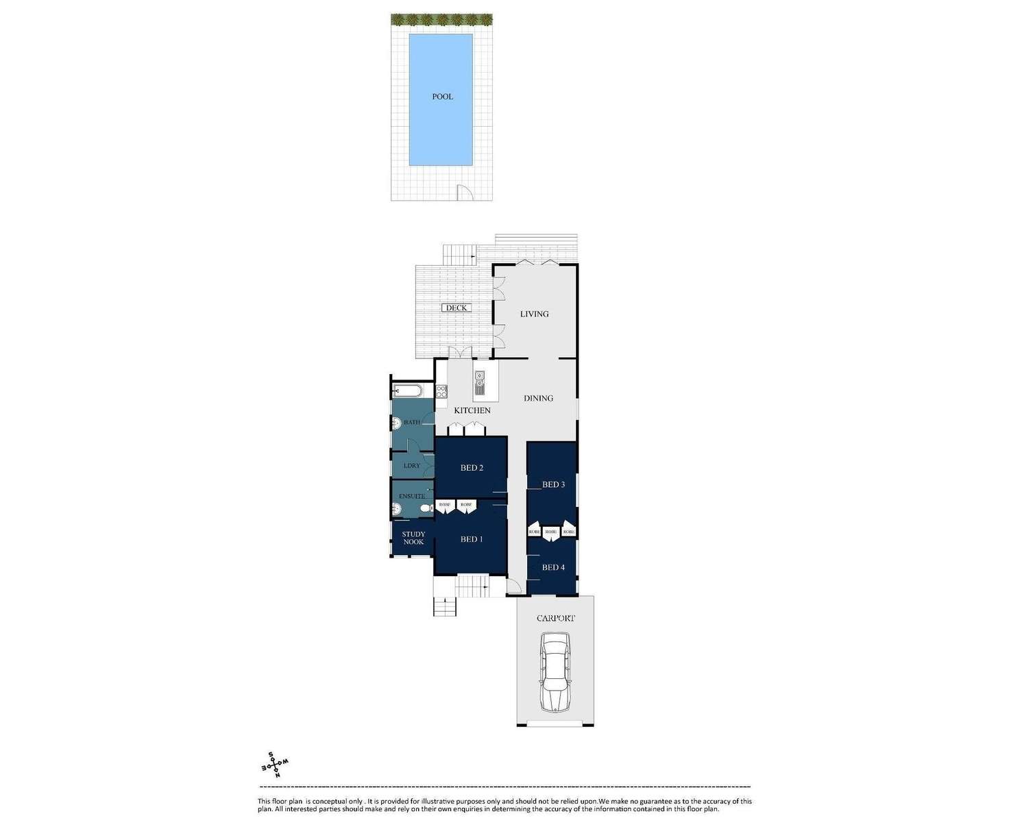 Floorplan of Homely house listing, 37 Antill Street, Wilston QLD 4051