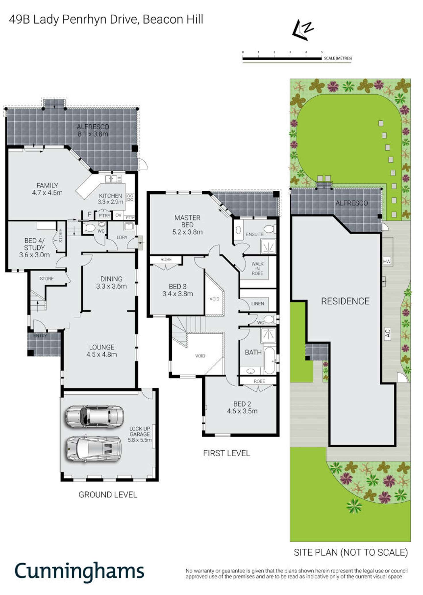 Floorplan of Homely house listing, 49B Lady Penrhyn Drive, Beacon Hill NSW 2100