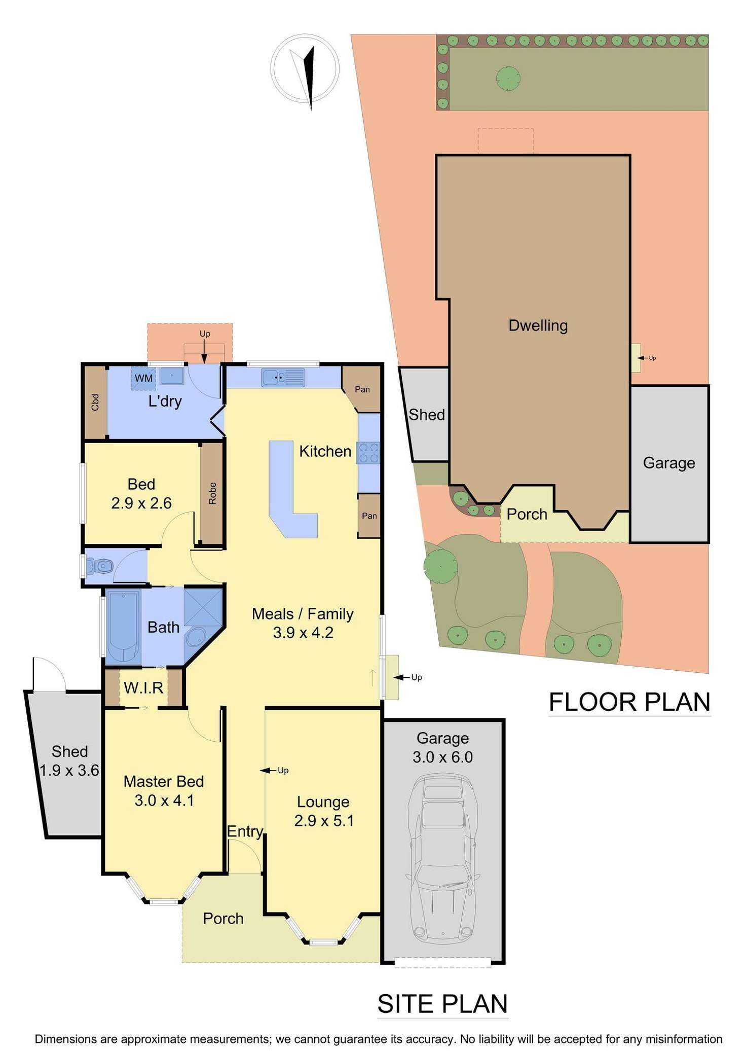 Floorplan of Homely house listing, 184A Roycroft Avenue, Mill Park VIC 3082