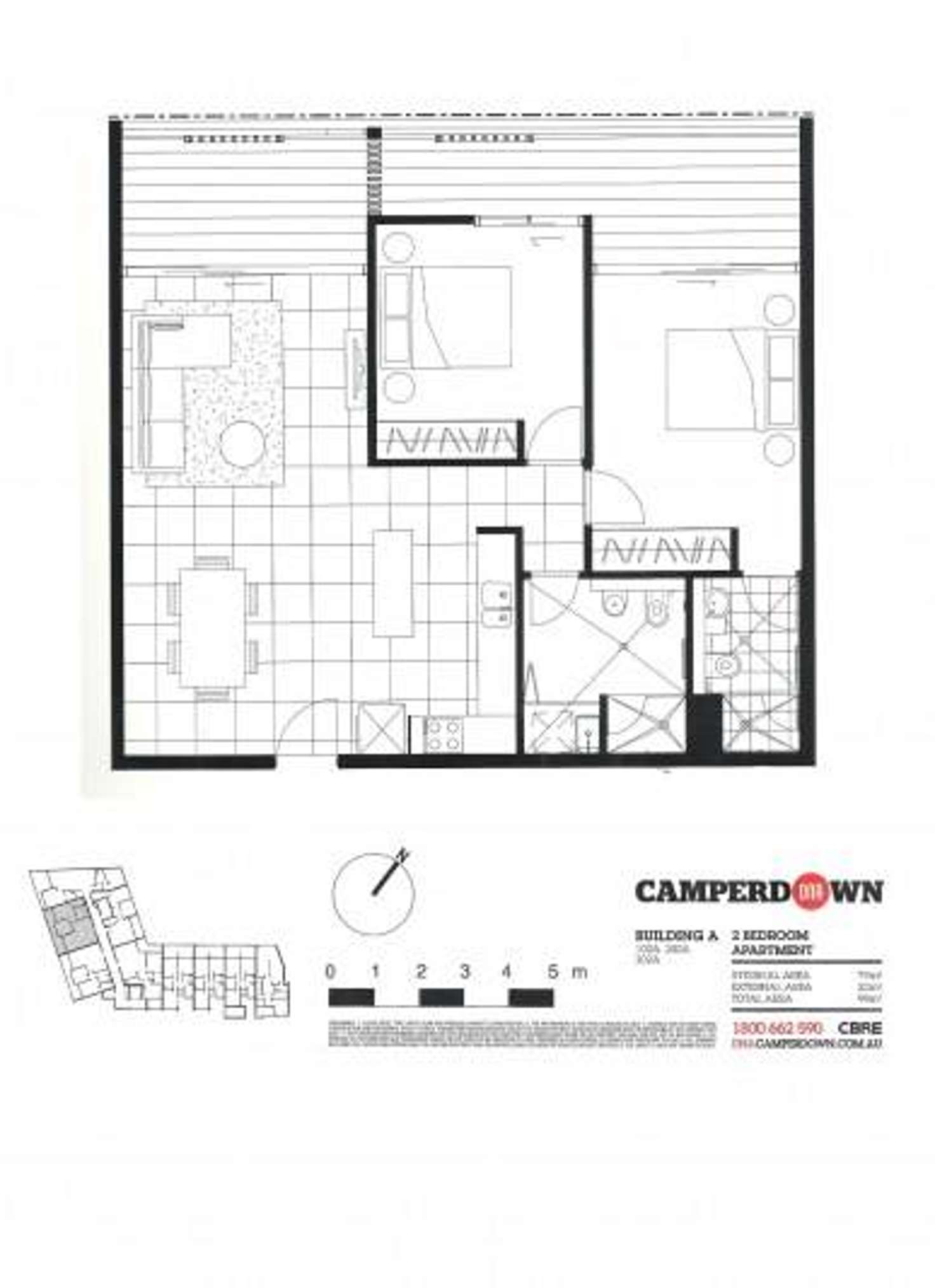 Floorplan of Homely unit listing, 108/5-11 Pyrmont Bridge Road, Camperdown NSW 2050