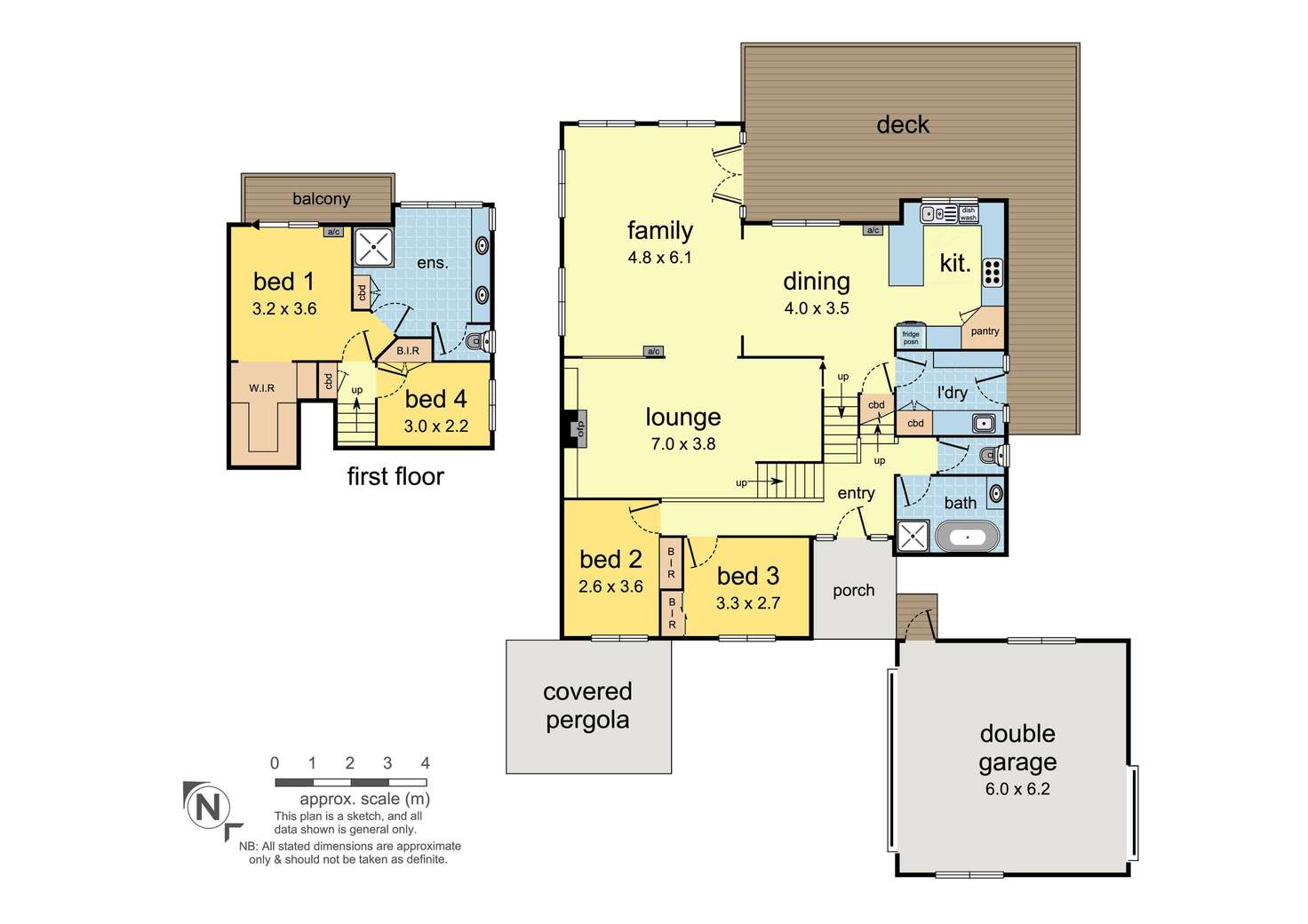 Floorplan of Homely house listing, 24 Eden Valley Road, Warranwood VIC 3134