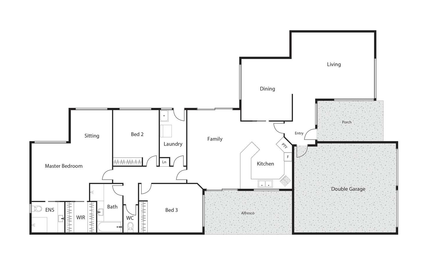 Floorplan of Homely house listing, 12 Walton Street, Isaacs ACT 2607