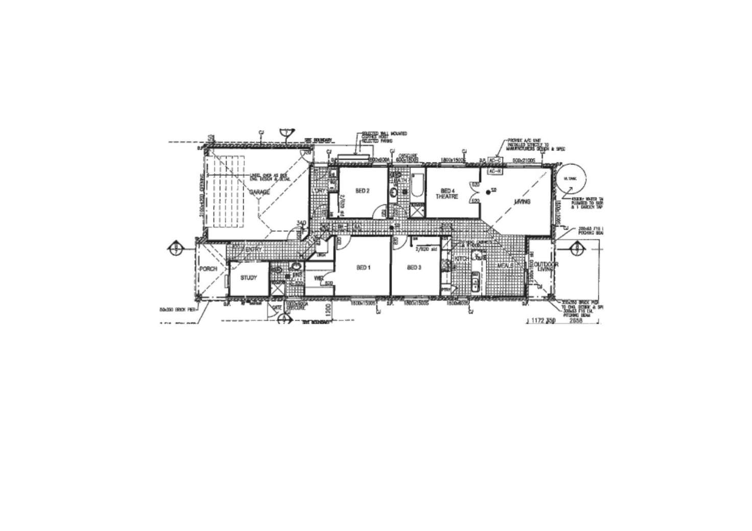 Floorplan of Homely house listing, 41 Silverwattle Drive, Lyndhurst VIC 3975