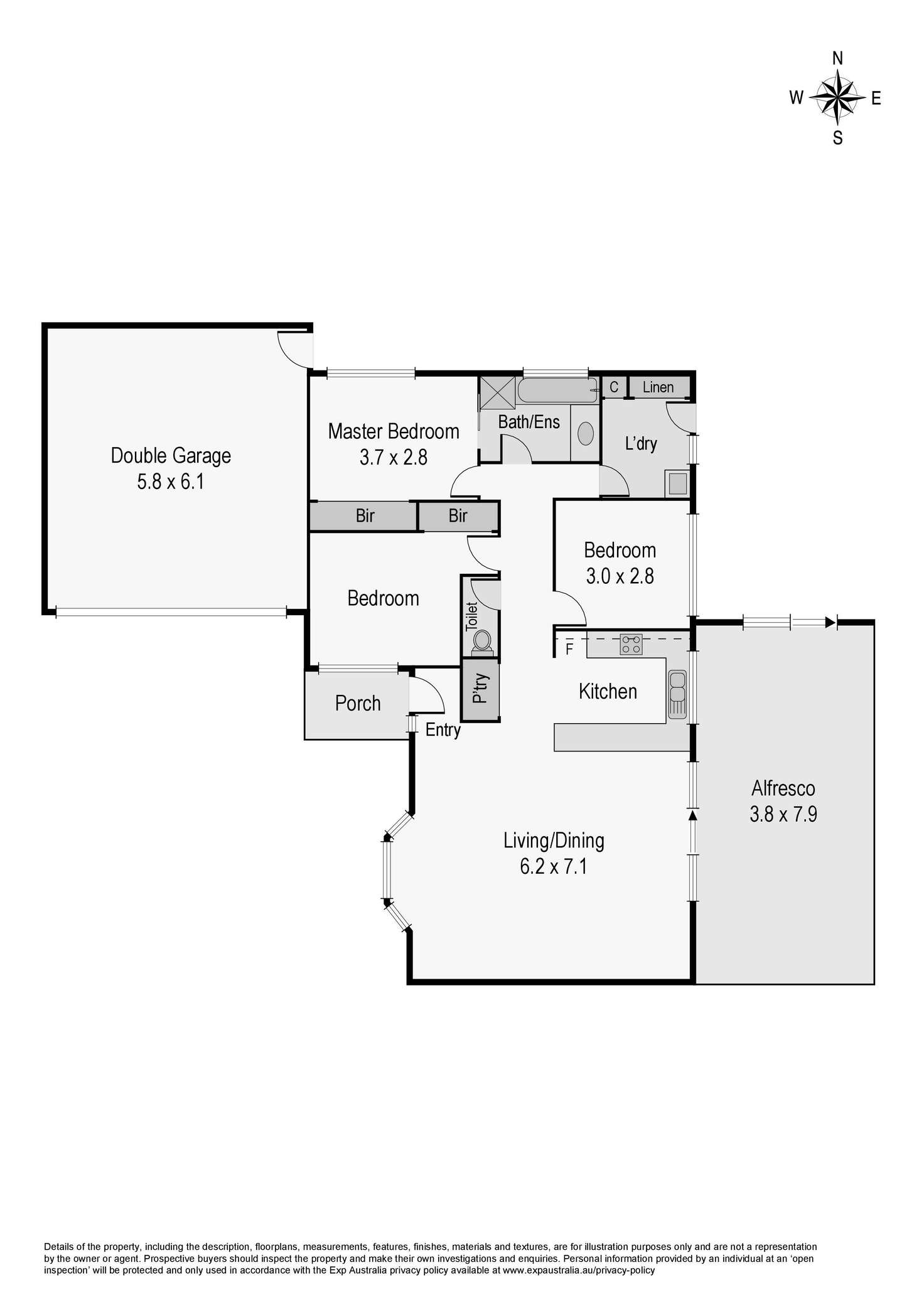 Floorplan of Homely unit listing, 5/11 King Street, Pakenham VIC 3810