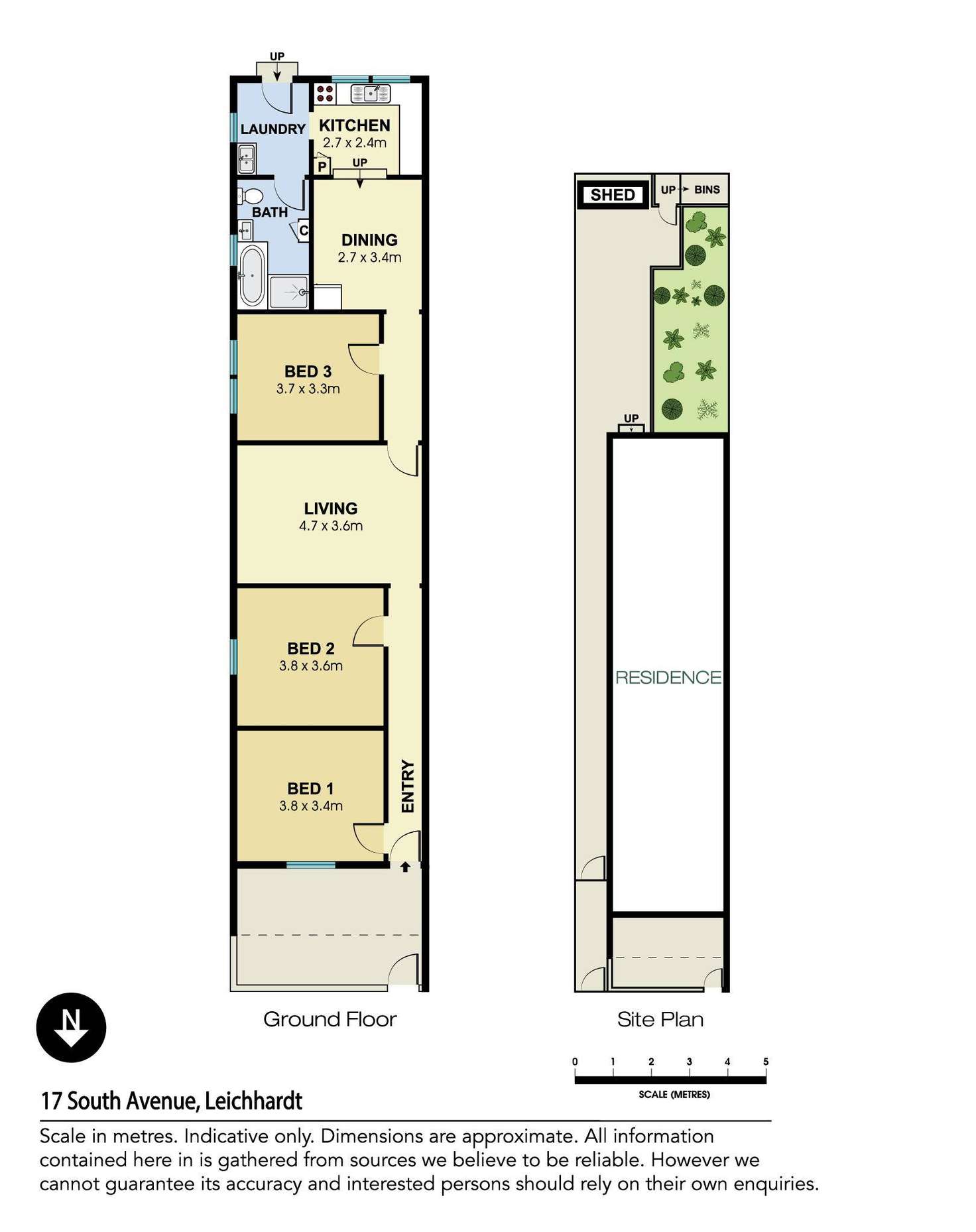 Floorplan of Homely house listing, 17 South Avenue, Leichhardt NSW 2040