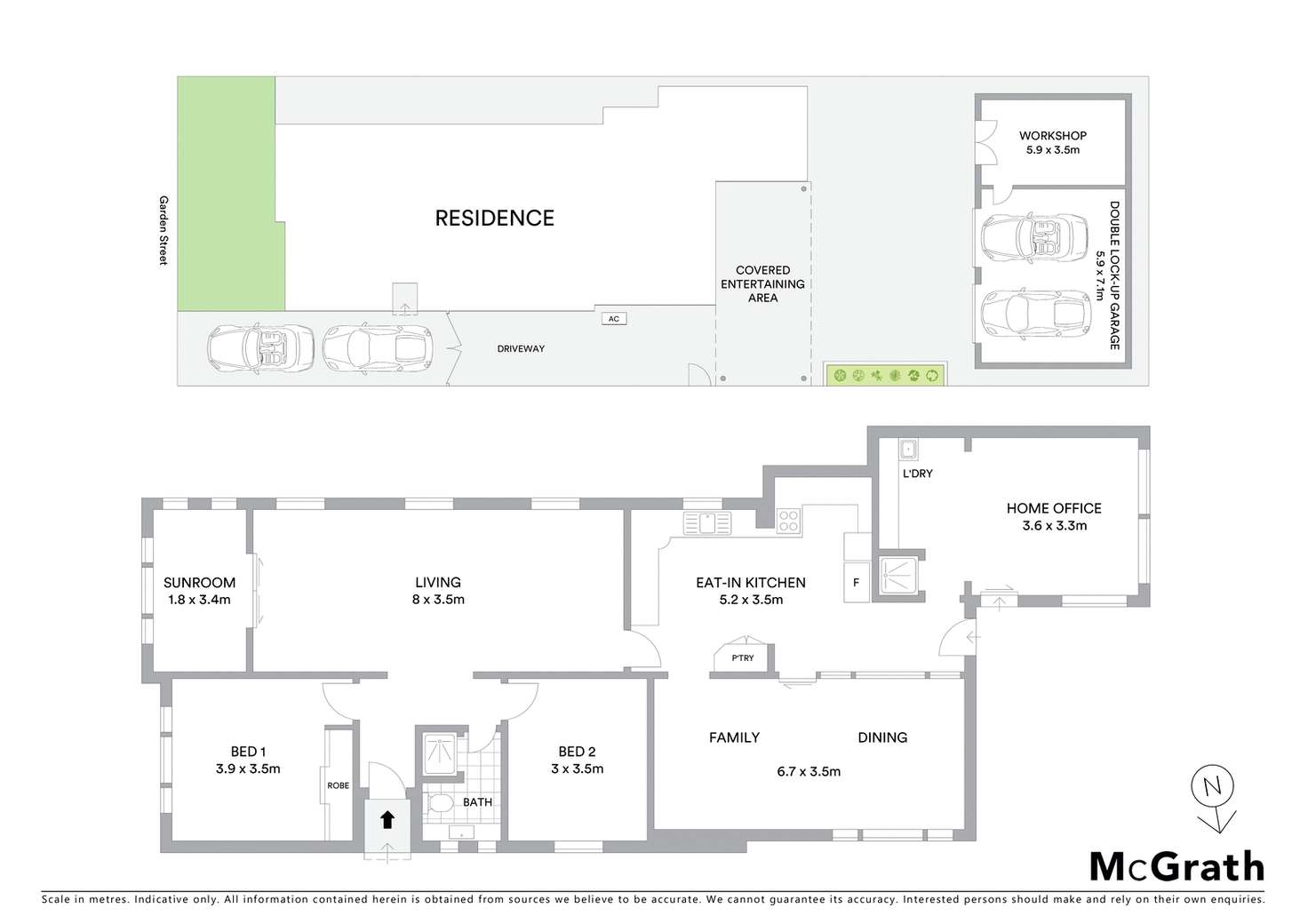 Floorplan of Homely house listing, 60 Garden Street, Maroubra NSW 2035