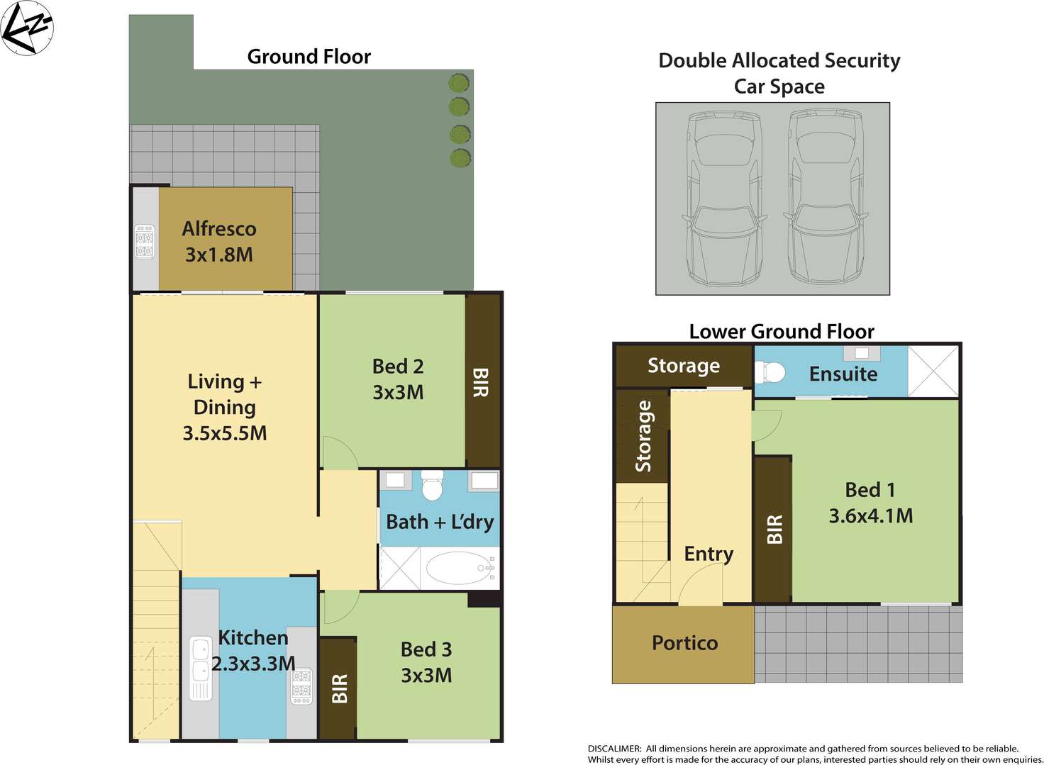 Floorplan of Homely townhouse listing, 5/25 Patricia Street, Blacktown NSW 2148