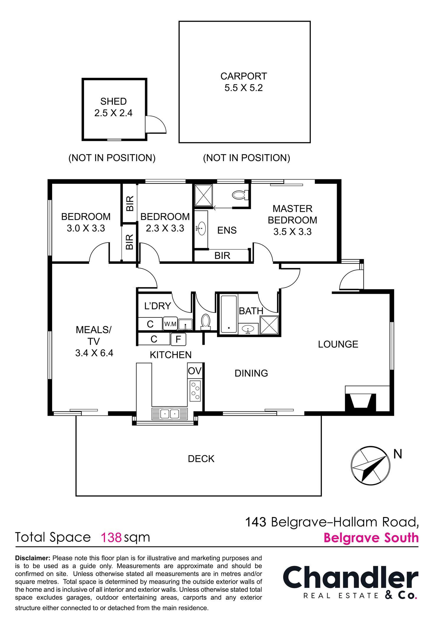 Floorplan of Homely house listing, 143 Belgrave Hallam Road, Belgrave South VIC 3160