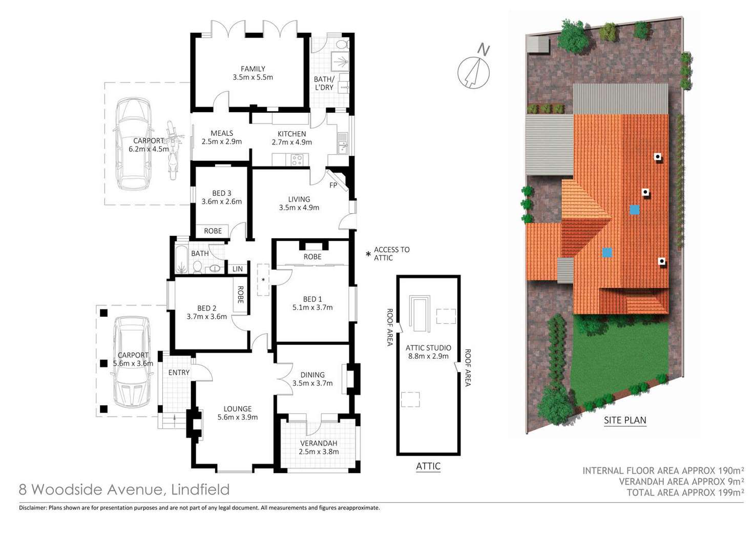 Floorplan of Homely house listing, 8 Woodside Avenue, Lindfield NSW 2070