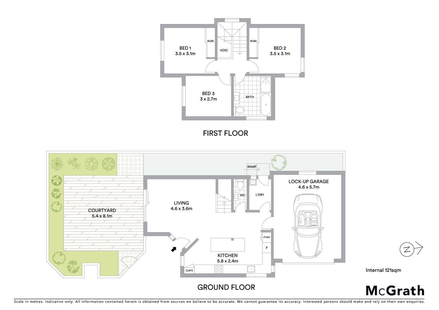 Floorplan of Homely house listing, 1/70A Thomas Street, North Manly NSW 2100