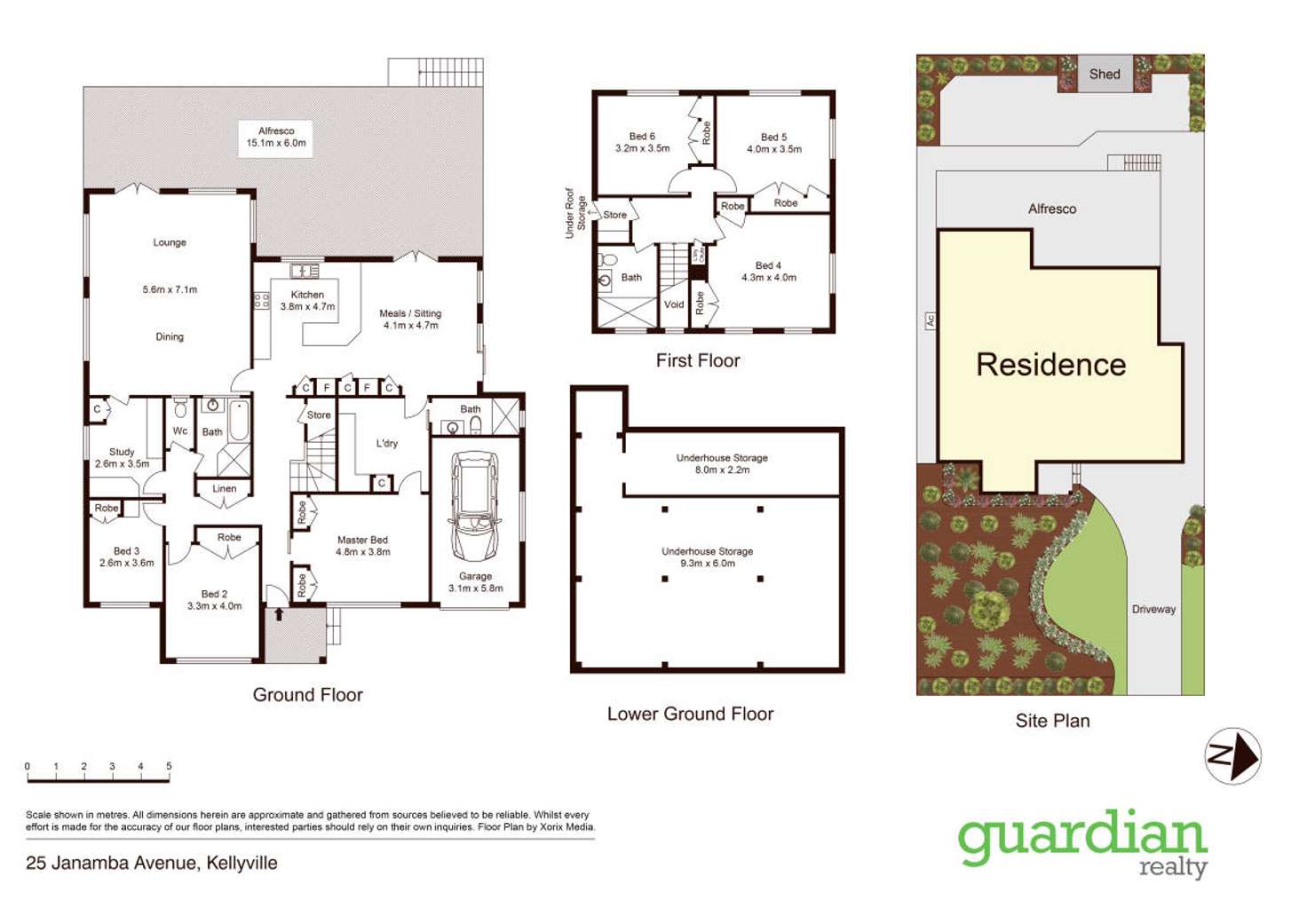 Floorplan of Homely house listing, 25 Janamba Avenue, Kellyville NSW 2155