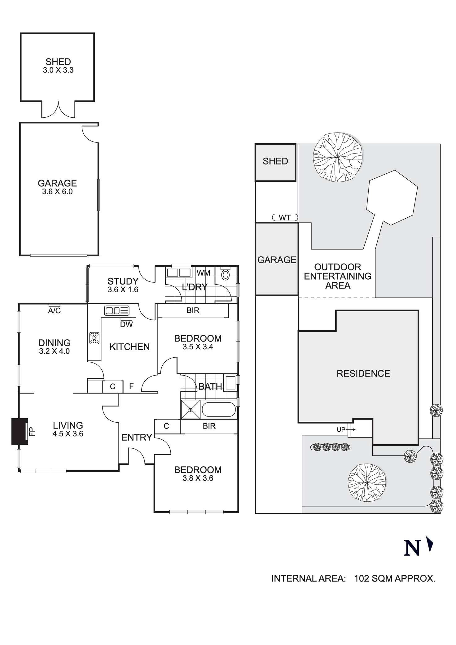 Floorplan of Homely house listing, 15 Autumn Street, Coburg VIC 3058