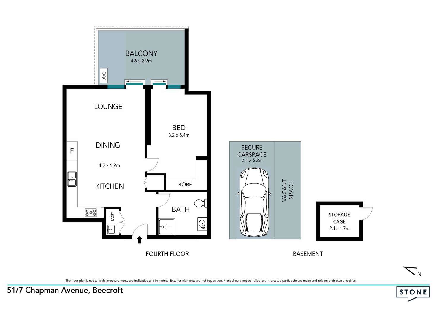 Floorplan of Homely apartment listing, 51/7 Chapman Avenue, Beecroft NSW 2119