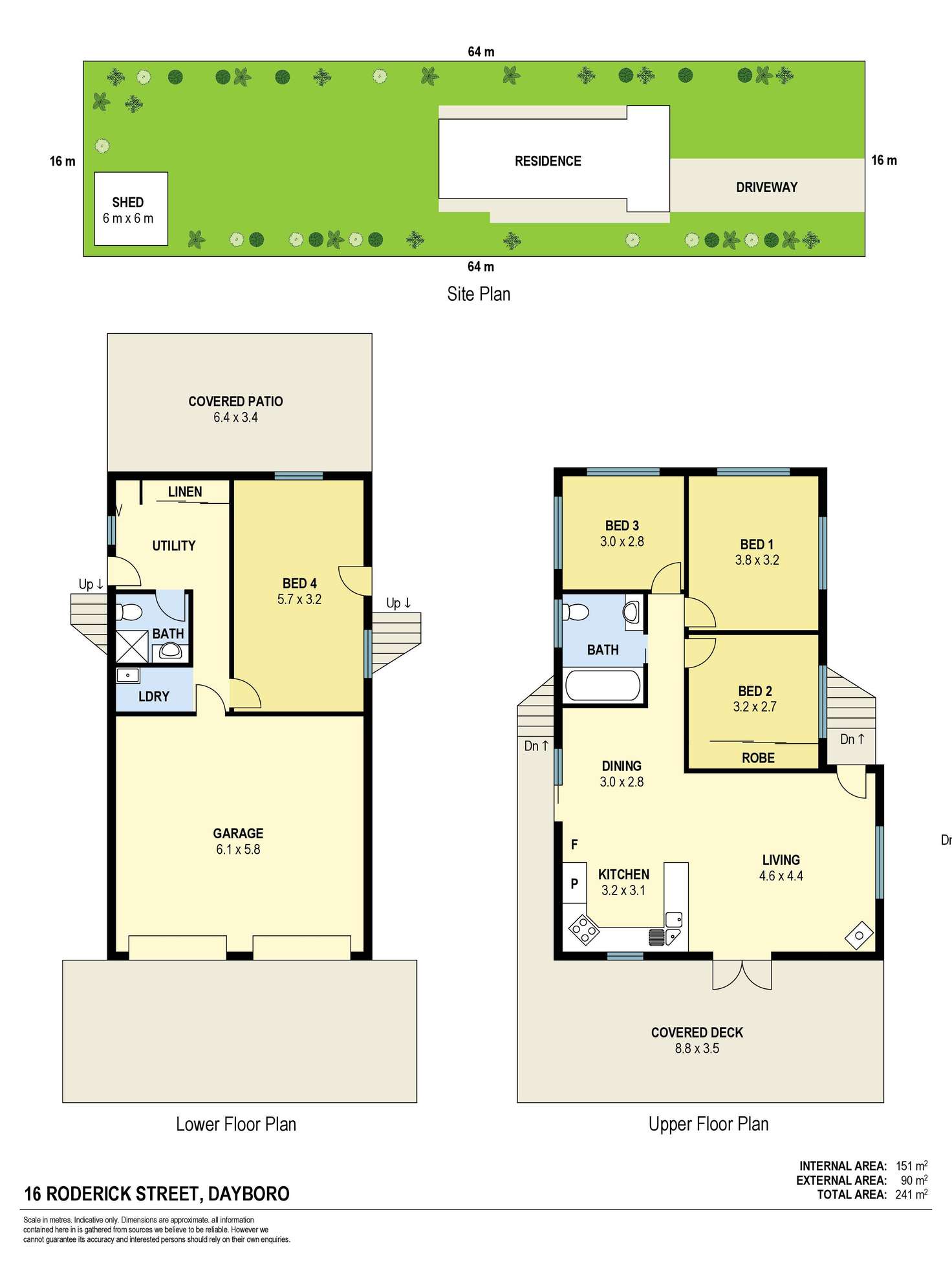 Floorplan of Homely house listing, 16 Roderick Street, Dayboro QLD 4521
