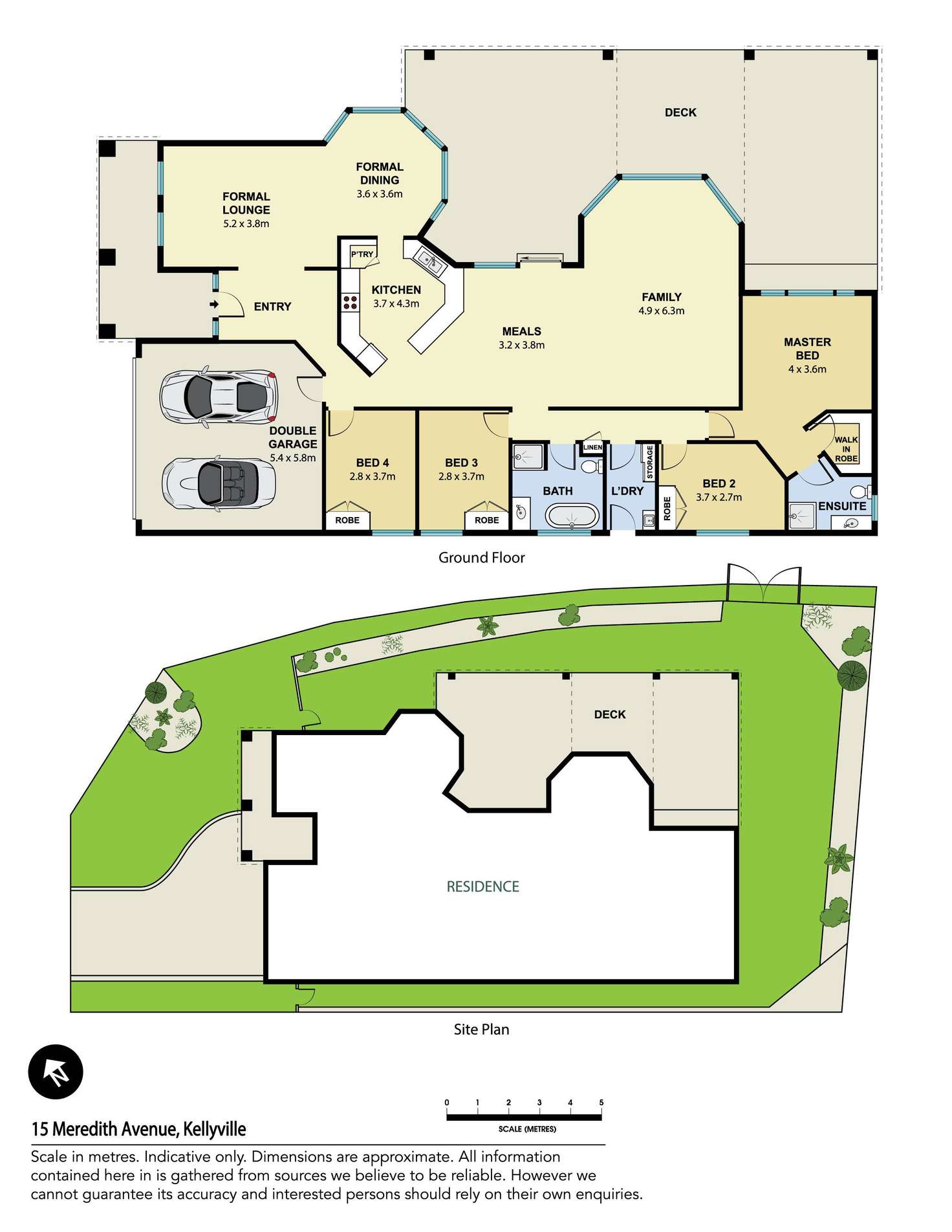 Floorplan of Homely house listing, 15 Meredith Avenue, Kellyville NSW 2155