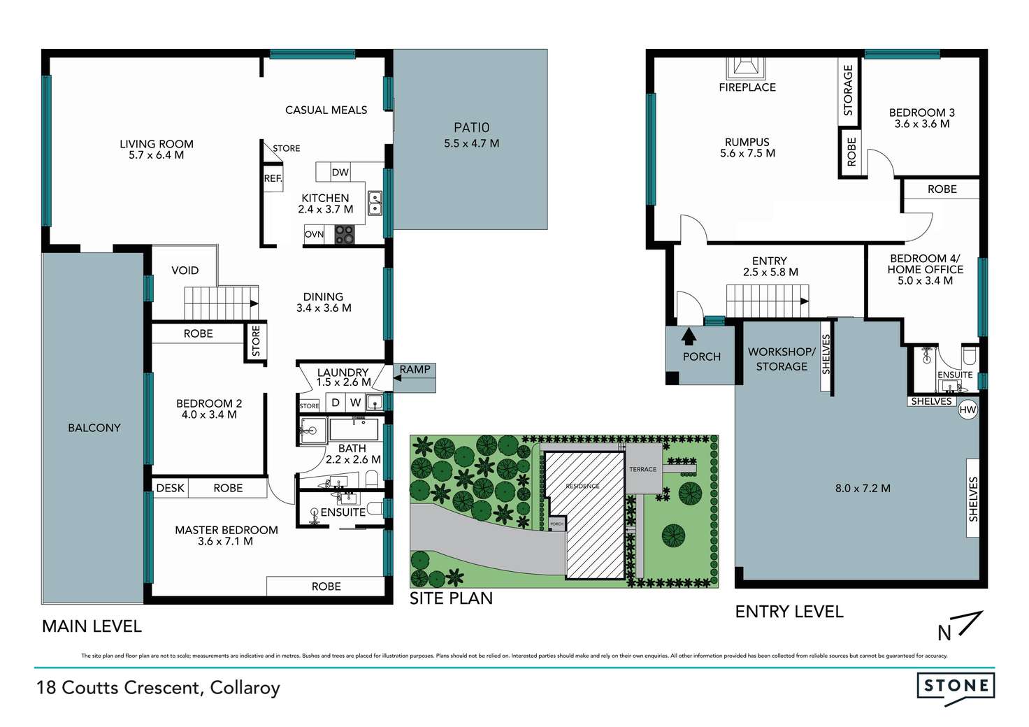 Floorplan of Homely house listing, 18 Coutts Crescent, Collaroy NSW 2097