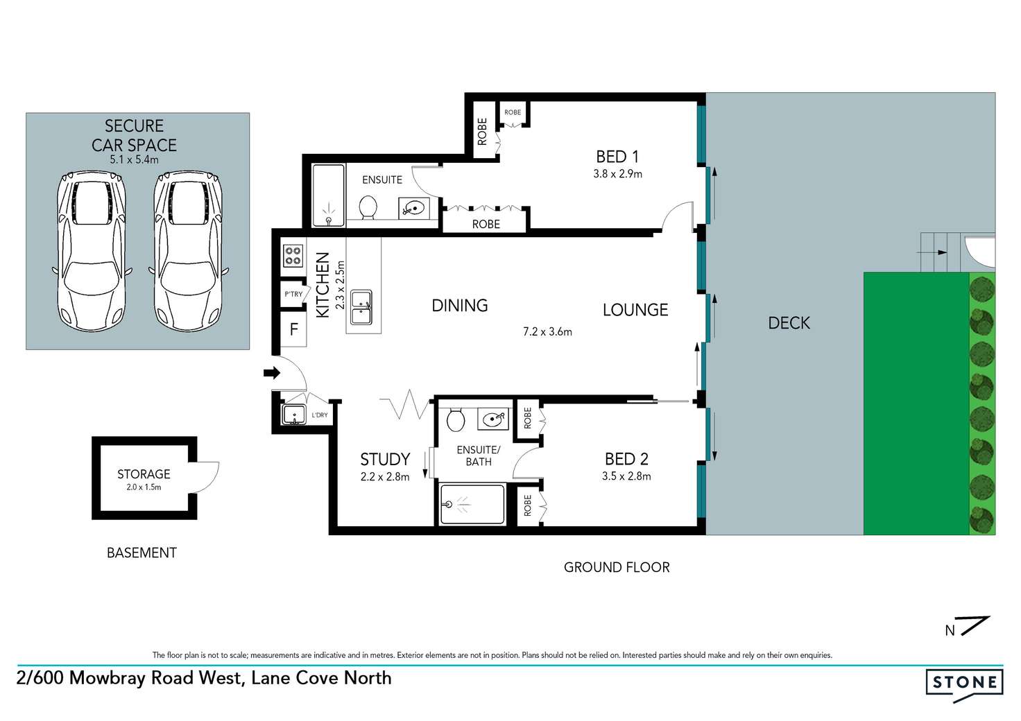 Floorplan of Homely apartment listing, 2/600-606 Mowbray Road, Lane Cove North NSW 2066