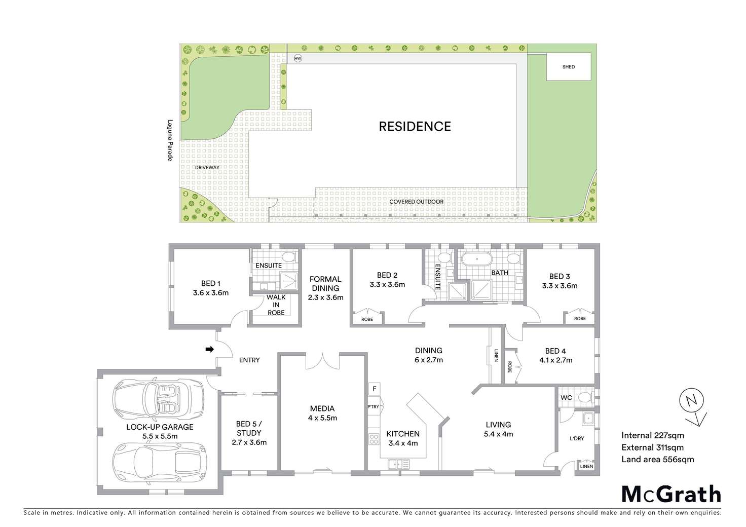 Floorplan of Homely house listing, 8 Laguna Parade, Berkeley Vale NSW 2261