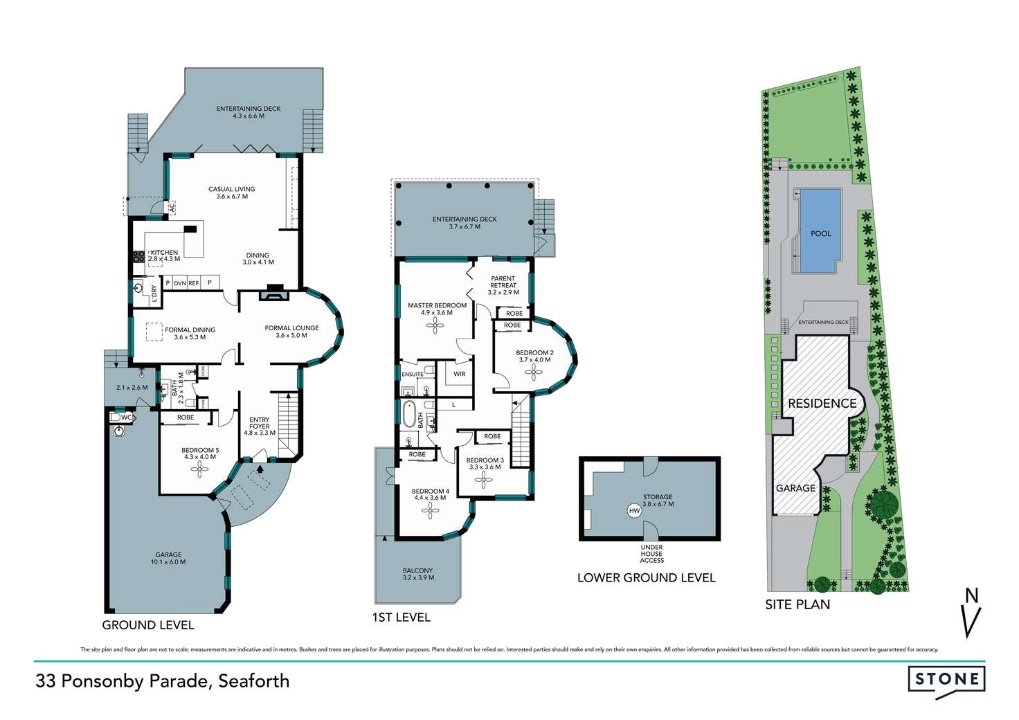 Floorplan of Homely house listing, 33 Ponsonby Parade, Seaforth NSW 2092