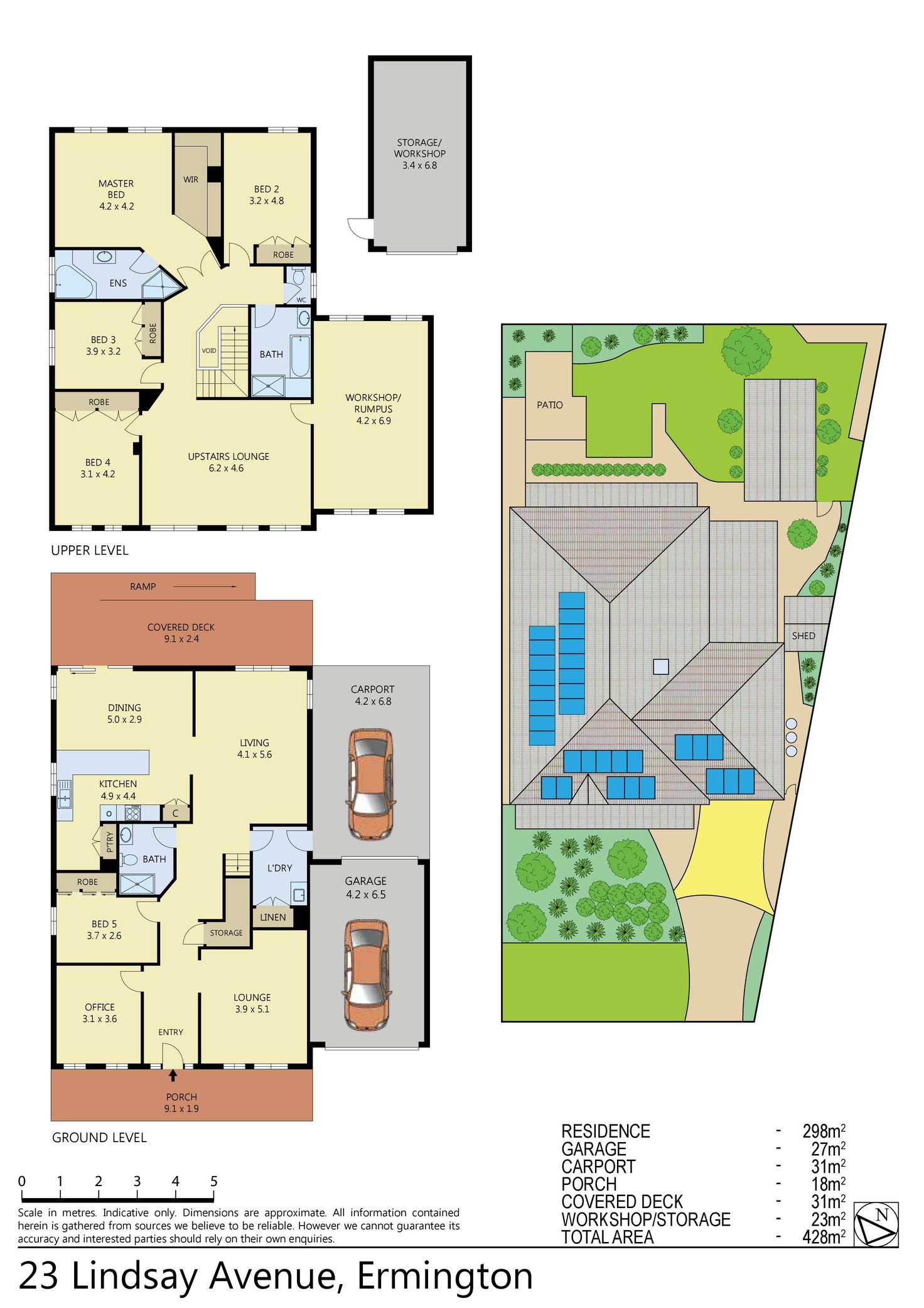 Floorplan of Homely house listing, 23 Lindsay Avenue, Ermington NSW 2115