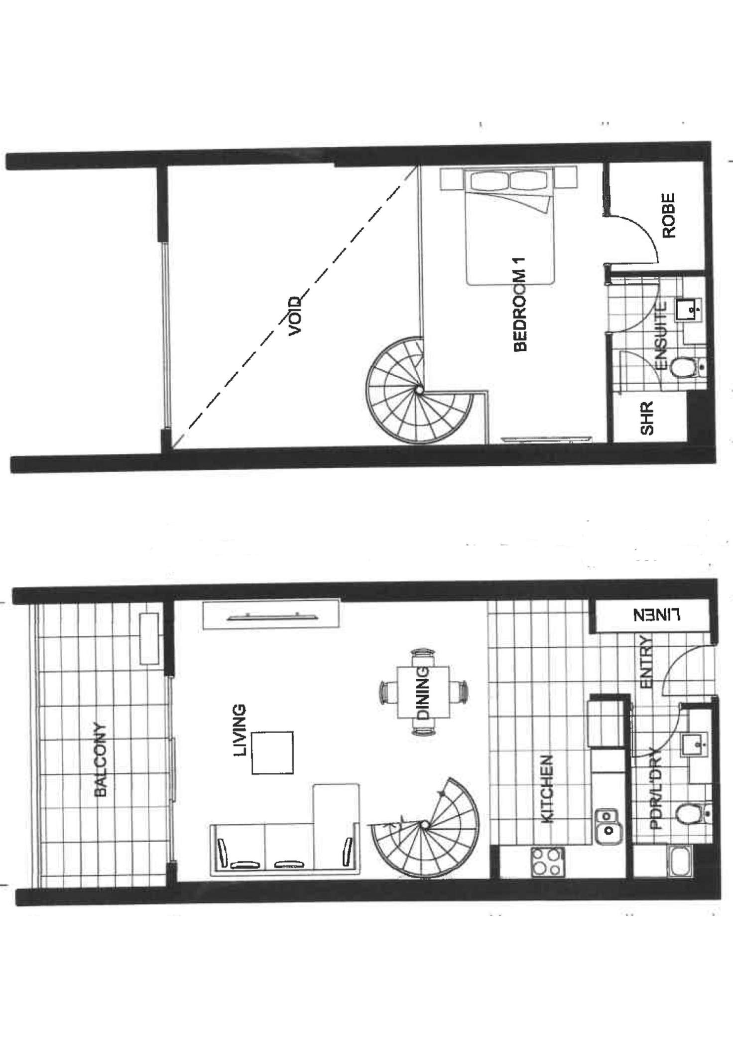 Floorplan of Homely apartment listing, 157/15 Aberdeen Street, Perth WA 6000