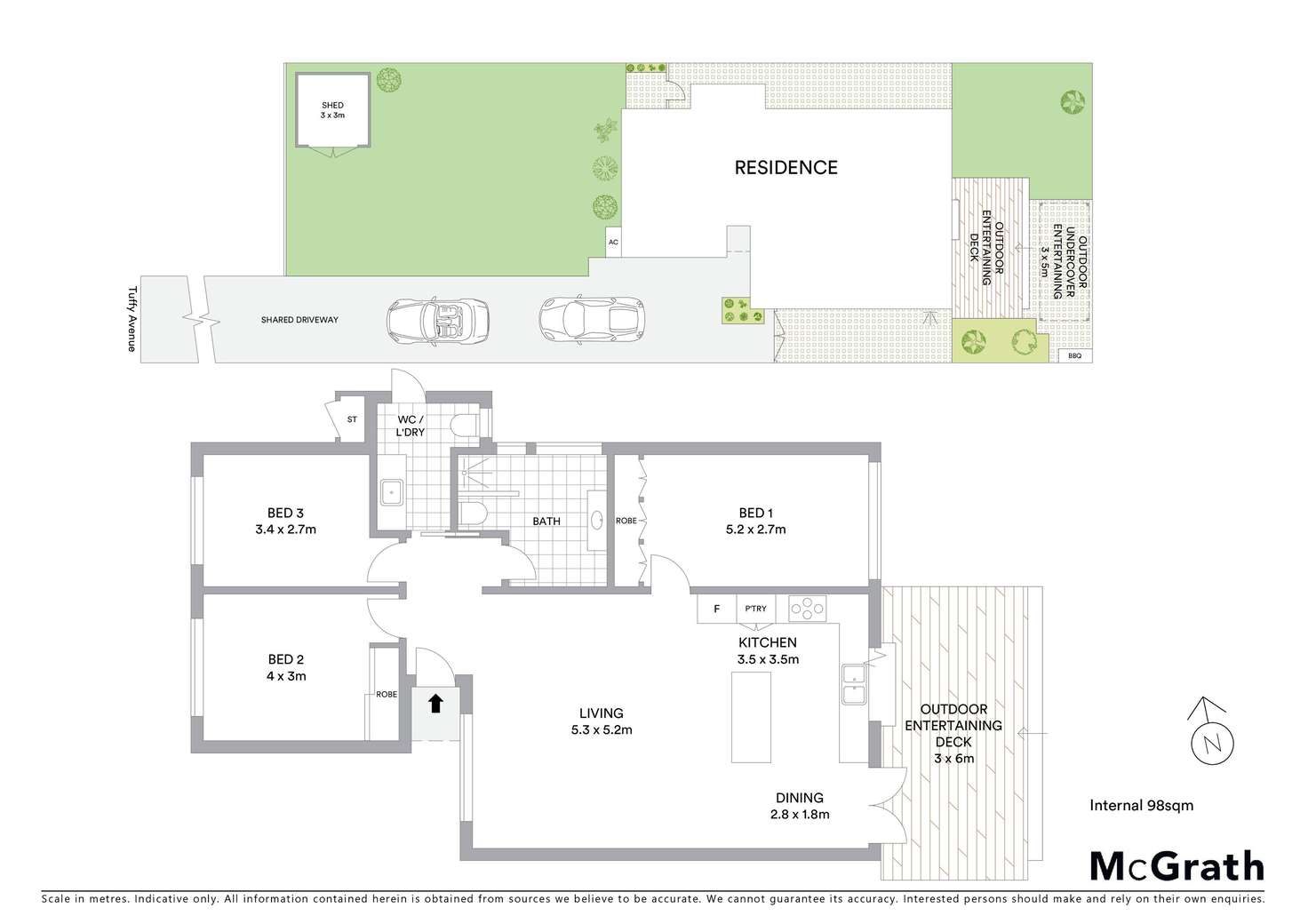 Floorplan of Homely house listing, 28A Tuffy Avenue, Sans Souci NSW 2219