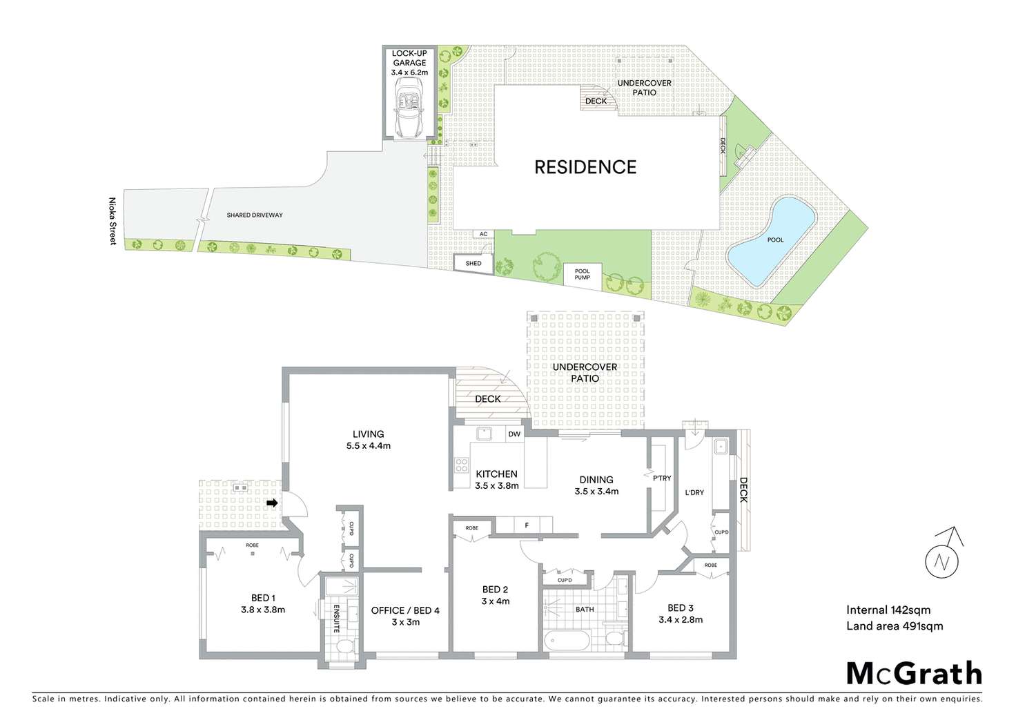 Floorplan of Homely house listing, 2/6 Nioka Street, Gladesville NSW 2111