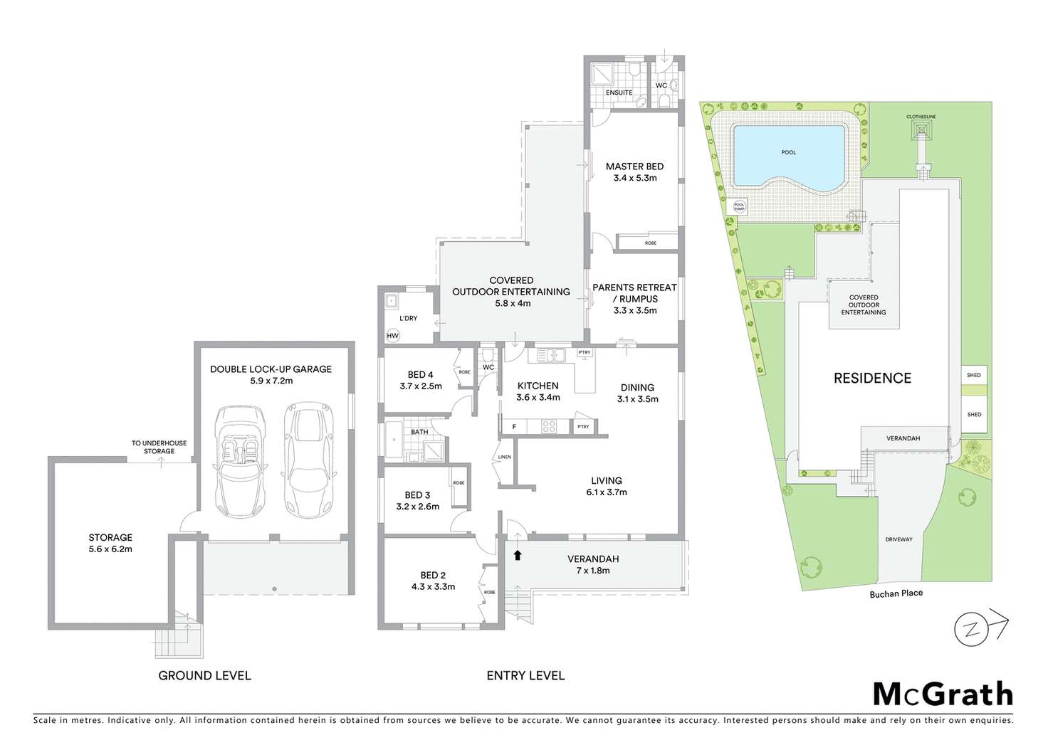 Floorplan of Homely house listing, 17 Buchan Place, Kings Langley NSW 2147