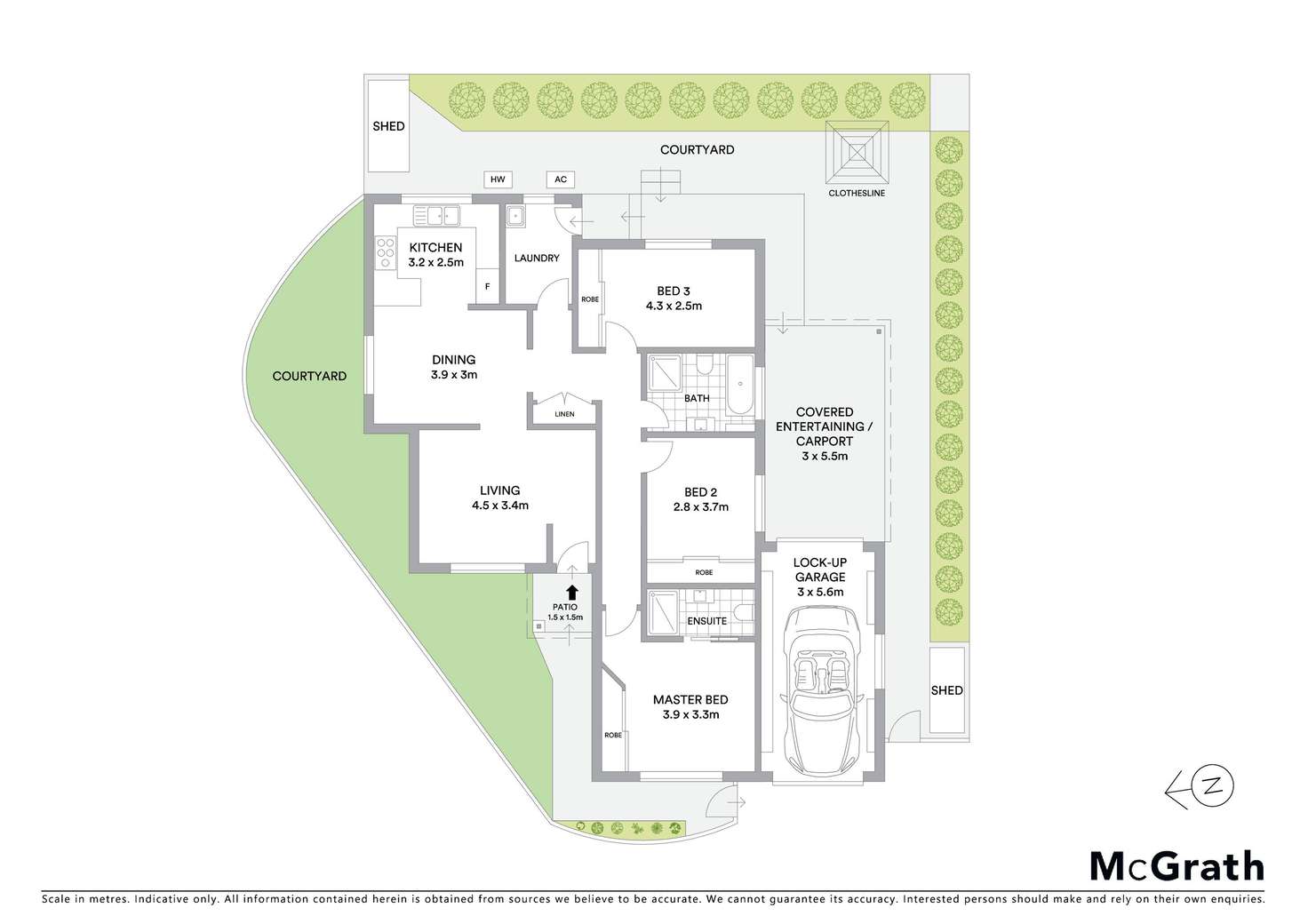 Floorplan of Homely villa listing, 5/58 Adelaide Street, West Ryde NSW 2114