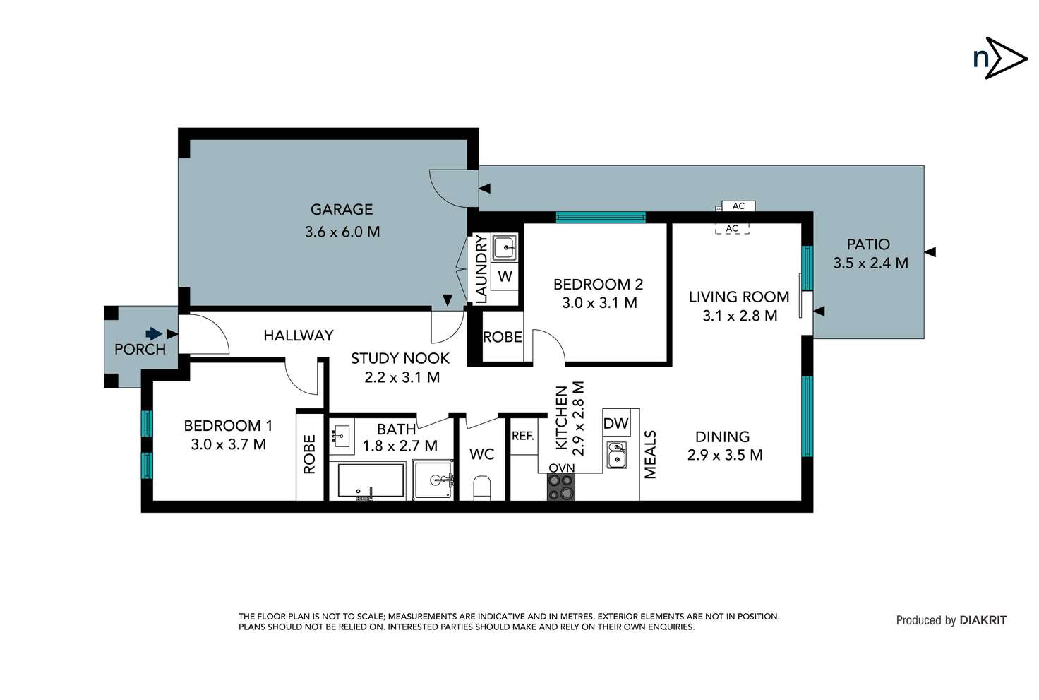 Floorplan of Homely house listing, 12 Jarama Boulevard, Epping VIC 3076