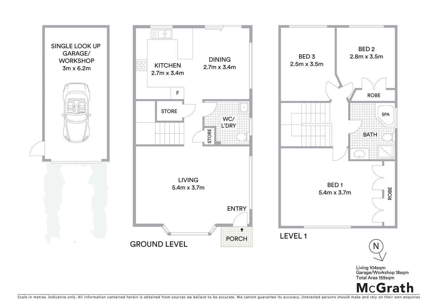 Floorplan of Homely townhouse listing, 2/6 Gilba Road, Pendle Hill NSW 2145