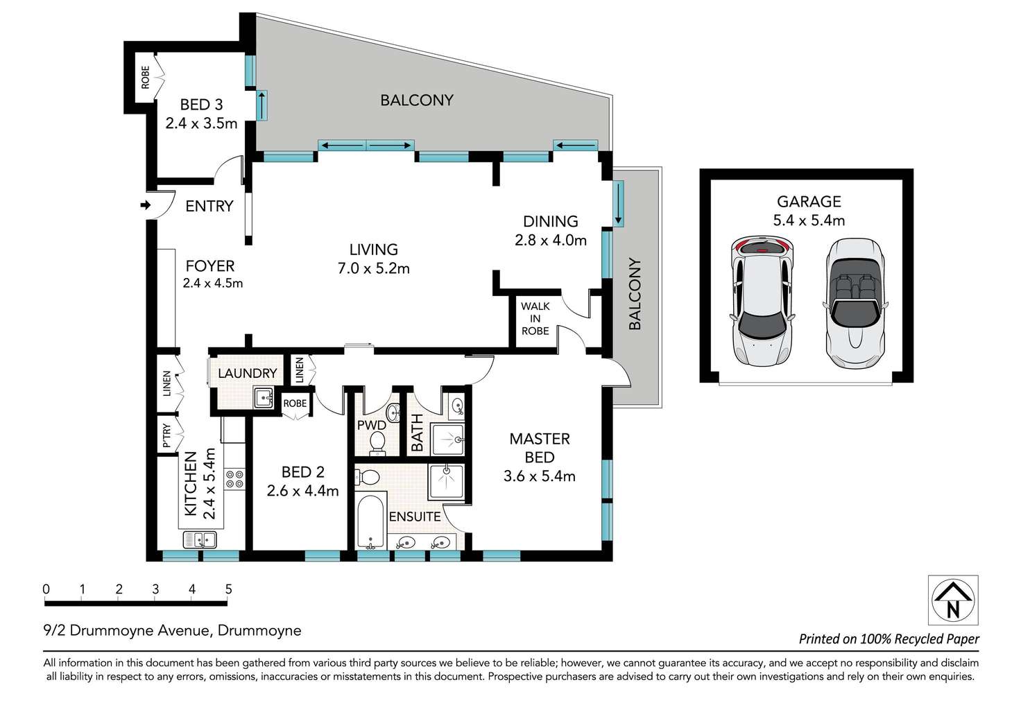 Floorplan of Homely apartment listing, 9/2 Drummoyne Avenue, Drummoyne NSW 2047