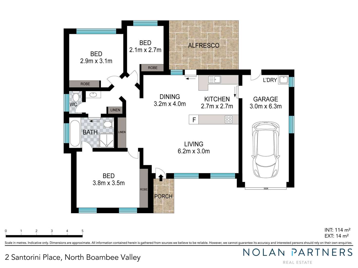 Floorplan of Homely house listing, 2 Santorini Place, North Boambee Valley NSW 2450