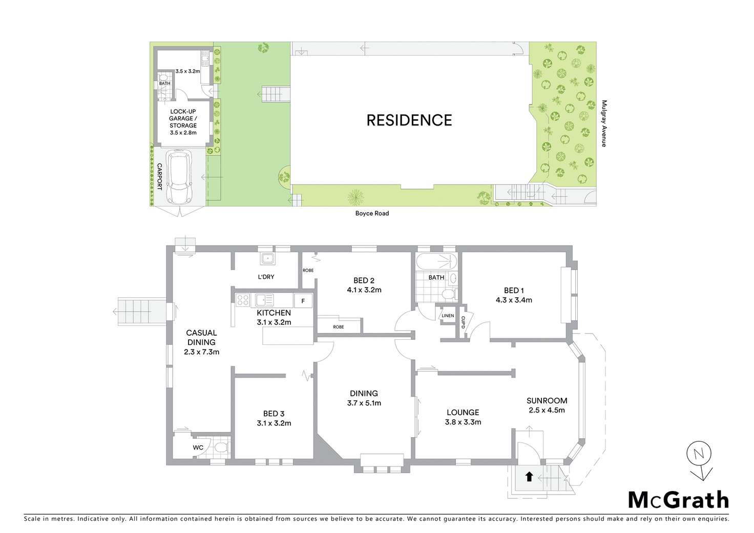 Floorplan of Homely house listing, 1 Mulgray Avenue, Maroubra NSW 2035