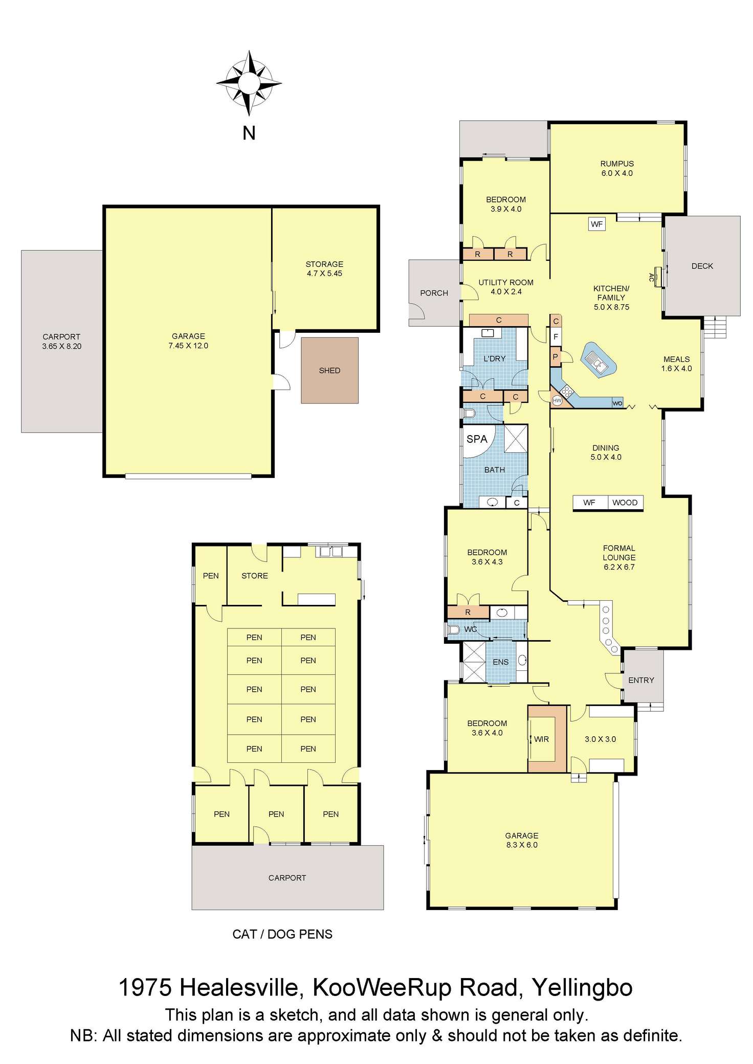 Floorplan of Homely house listing, 1975 Healesville Koo Wee Rup Road, Yellingbo VIC 3139